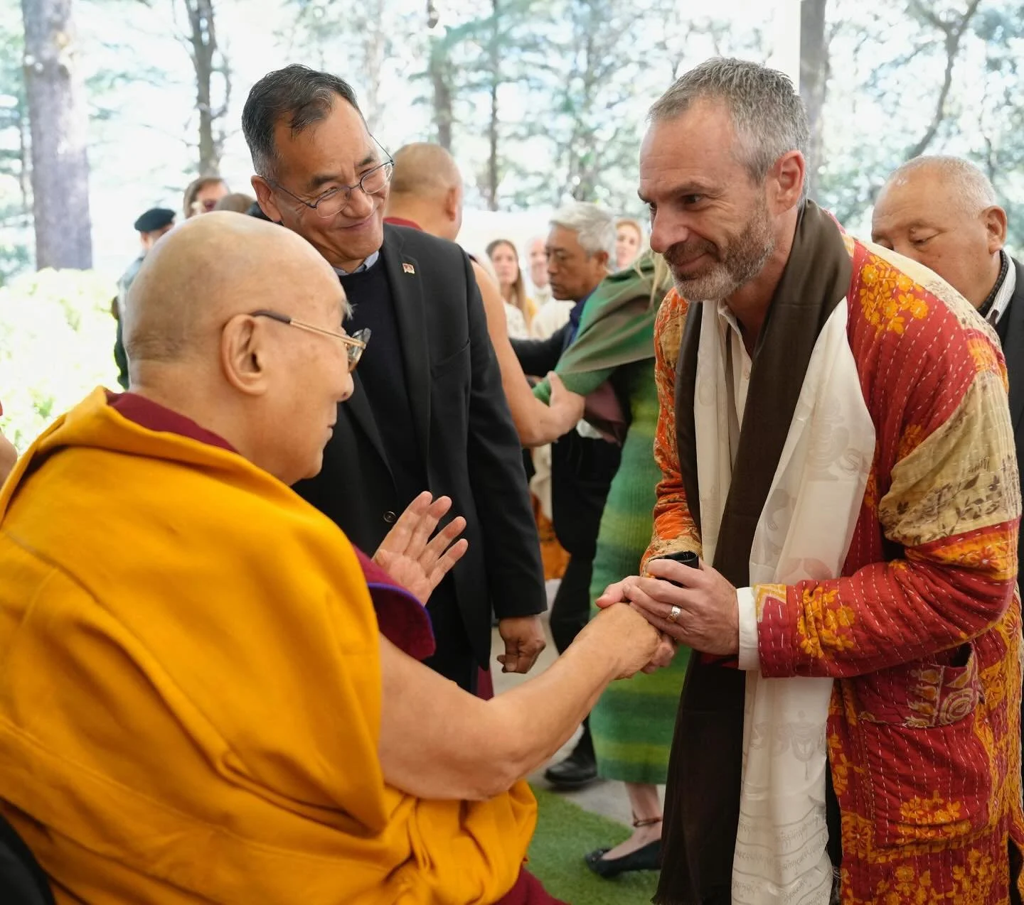 Destined for greatness! Giving people super powers of confidence to be in the presence of living legends the Dalai Lama.

Photo taken in the holy land. Courtesy of one of our favorite clients, Chad!