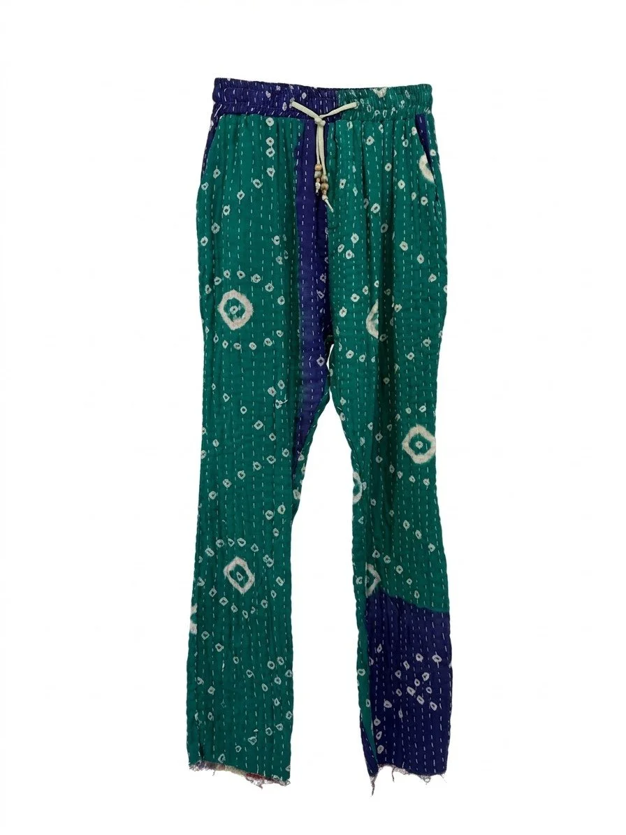 Emerald Oasis Drop Crotch Pant