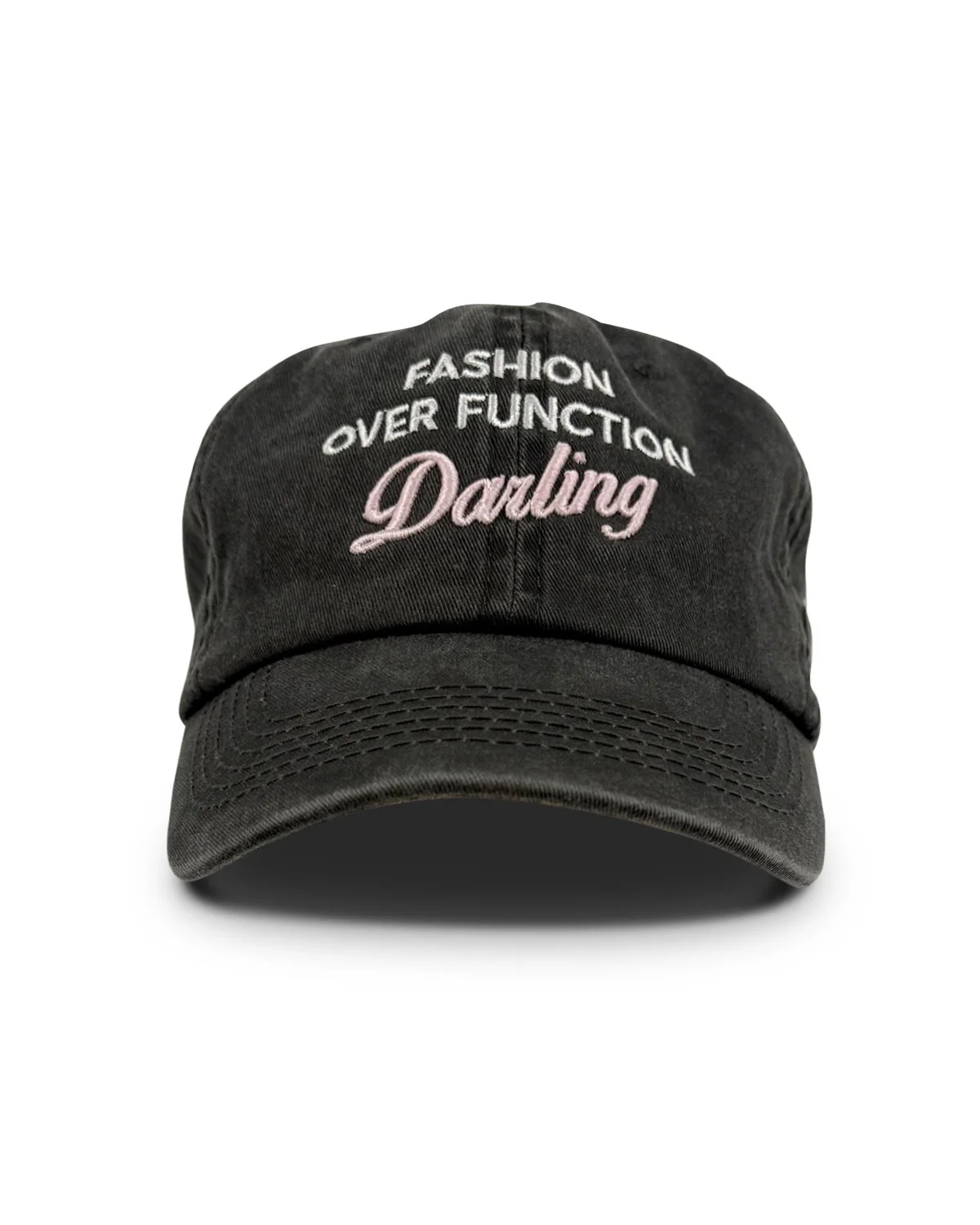 Fashion Over Function Darling Los Angeles Denim Dad Hat