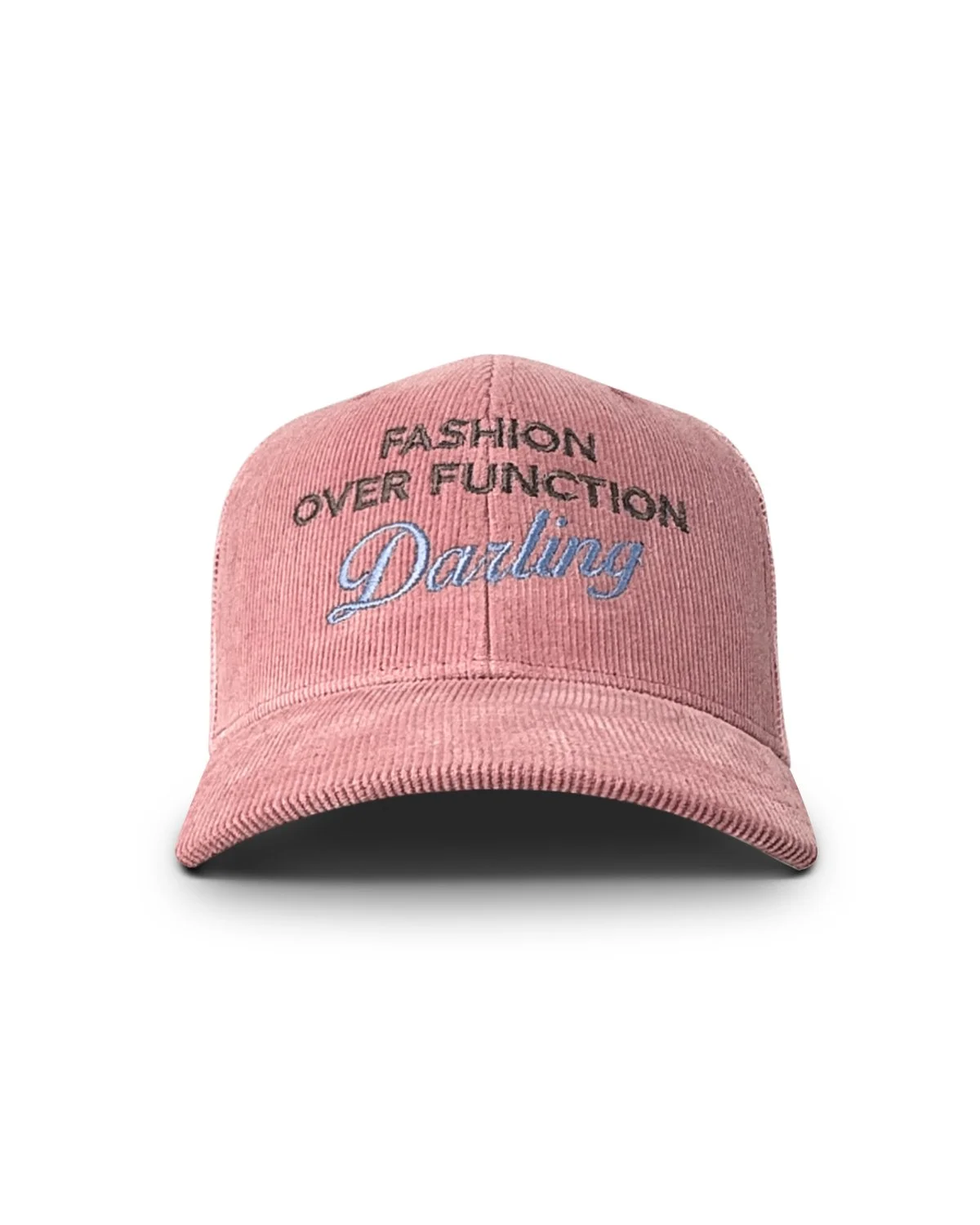 Fashion Over Function Darling Corduroy Trucker Hat