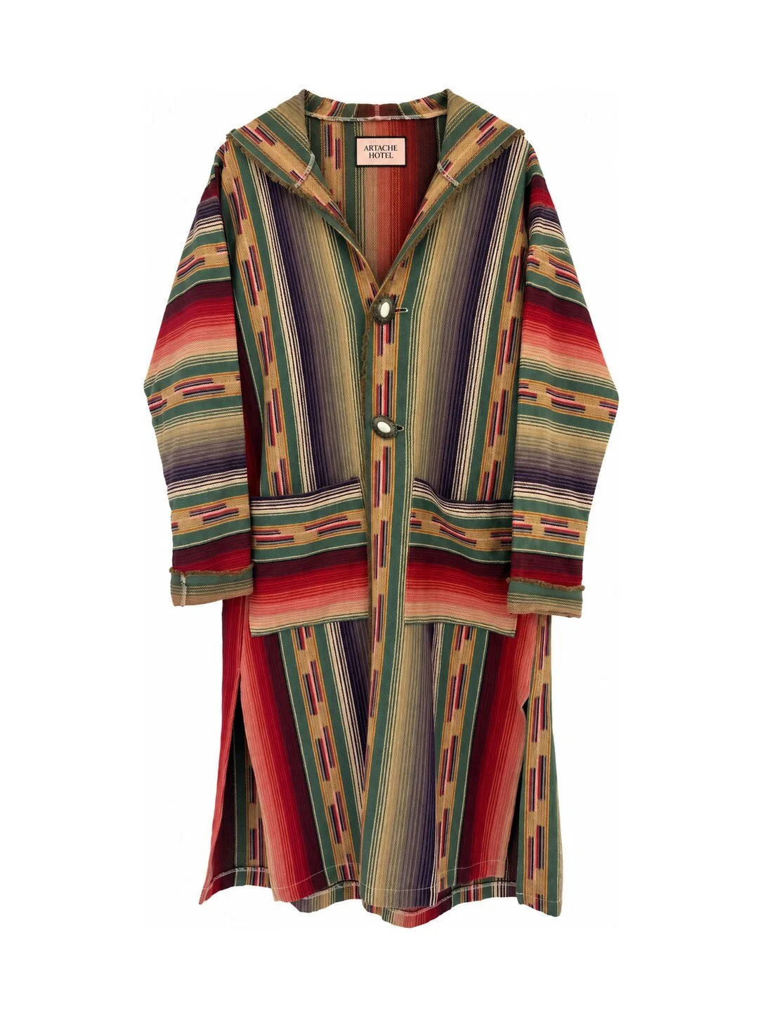 Desert Red Baja Hooded Duster
