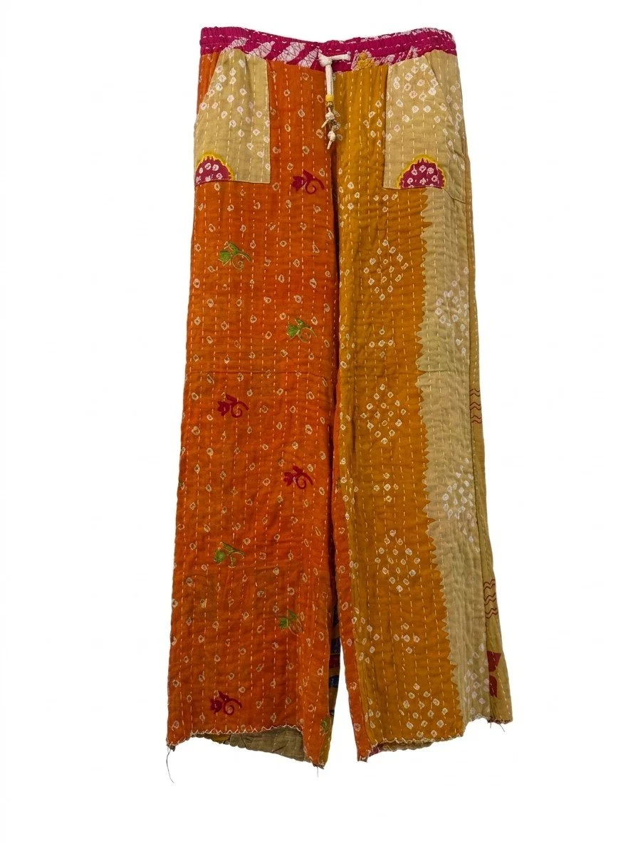 Sunkissed Marigold Wide Leg Pant