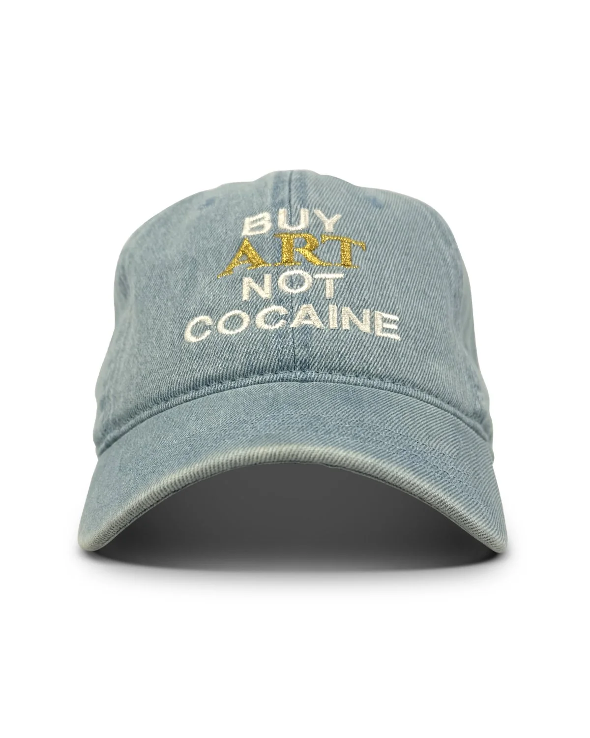 Buy Art Light Blue Denim Dad Hat