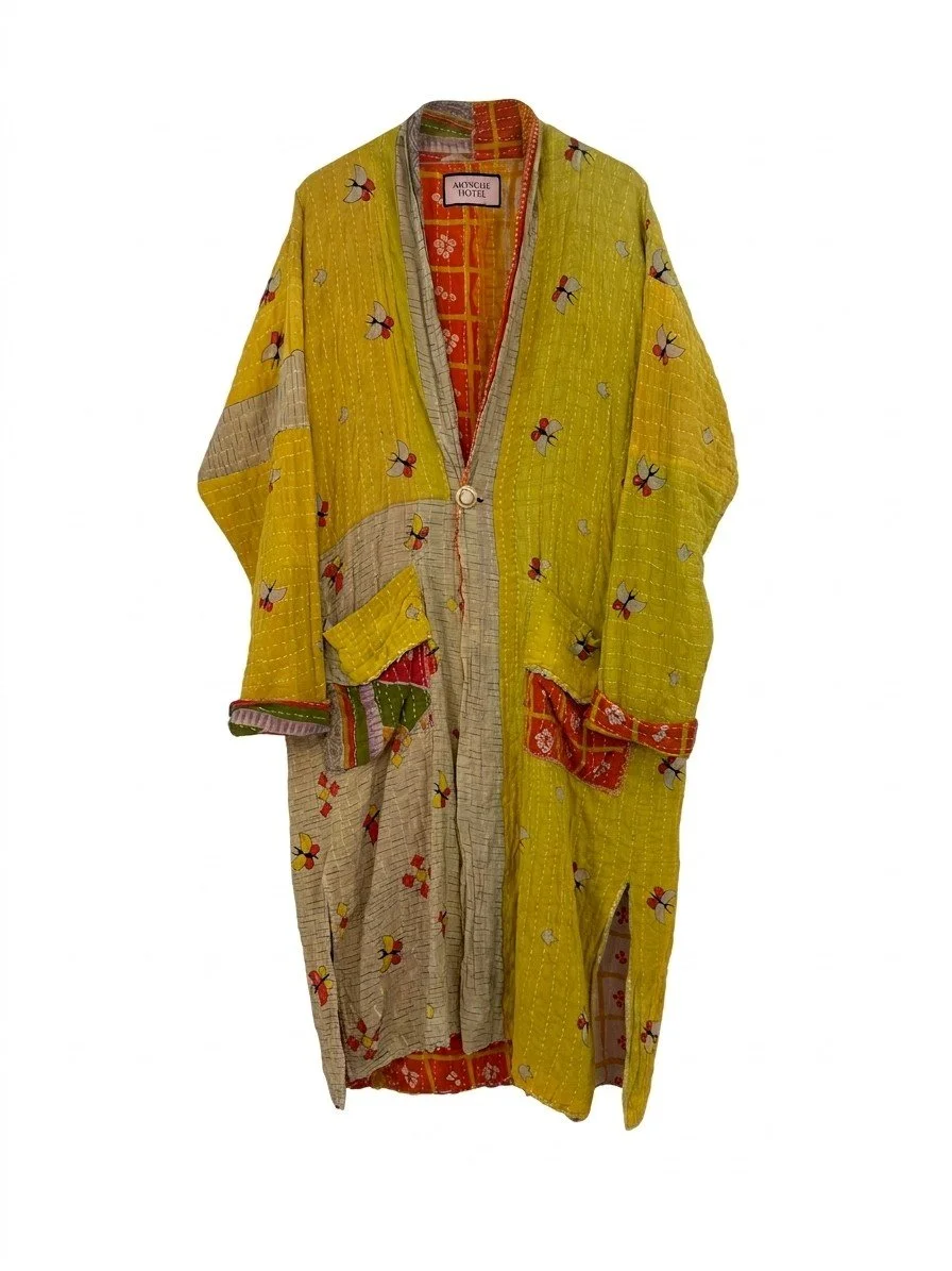 Butterfly Meadow Robe