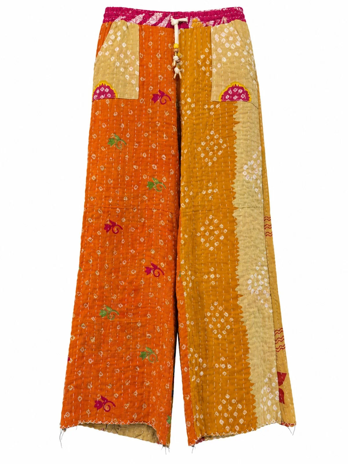Low-Rise Wide-Leg Drawstring 003
