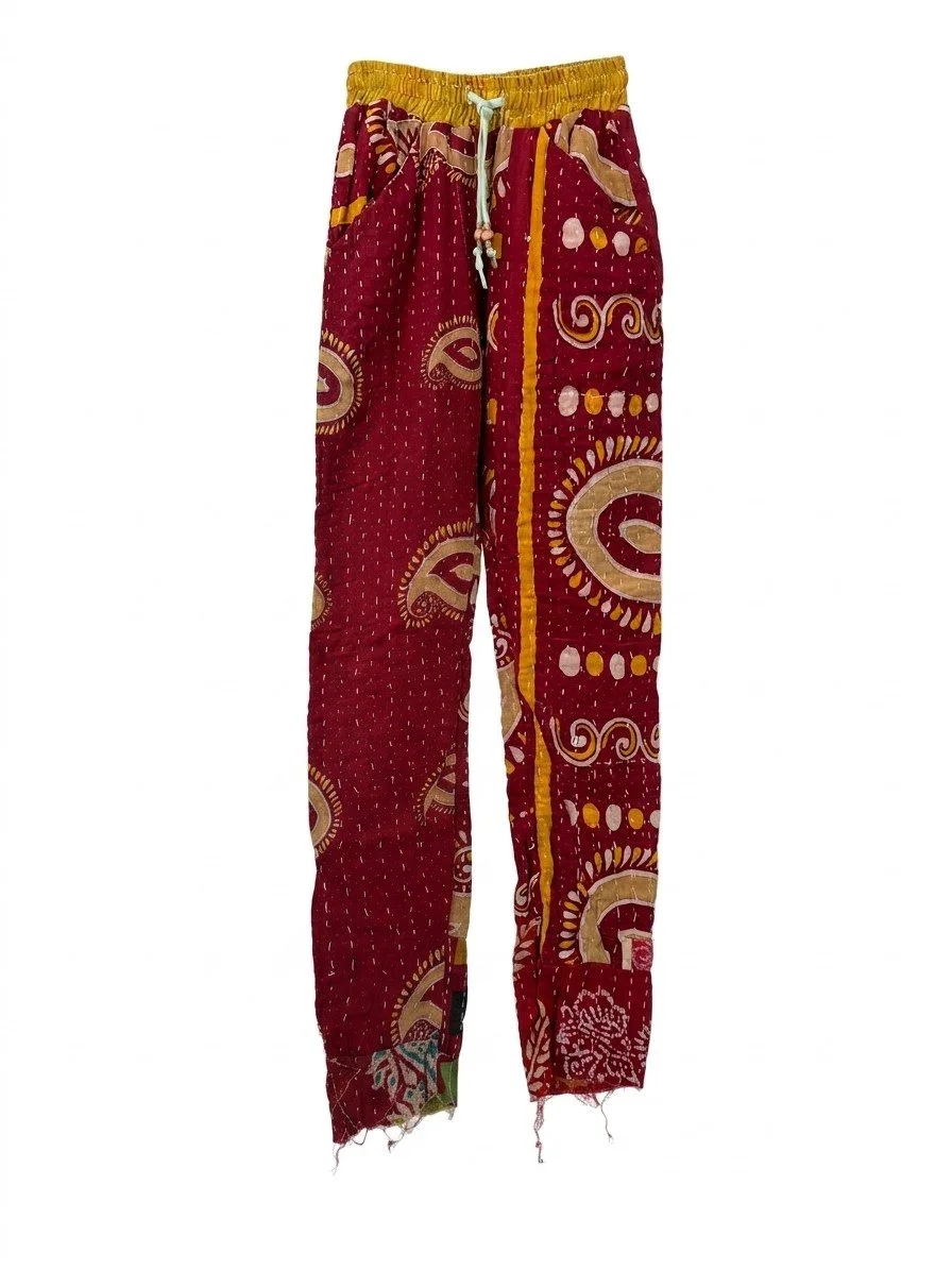 Saffron Paisley High Waisted Skinny Pant