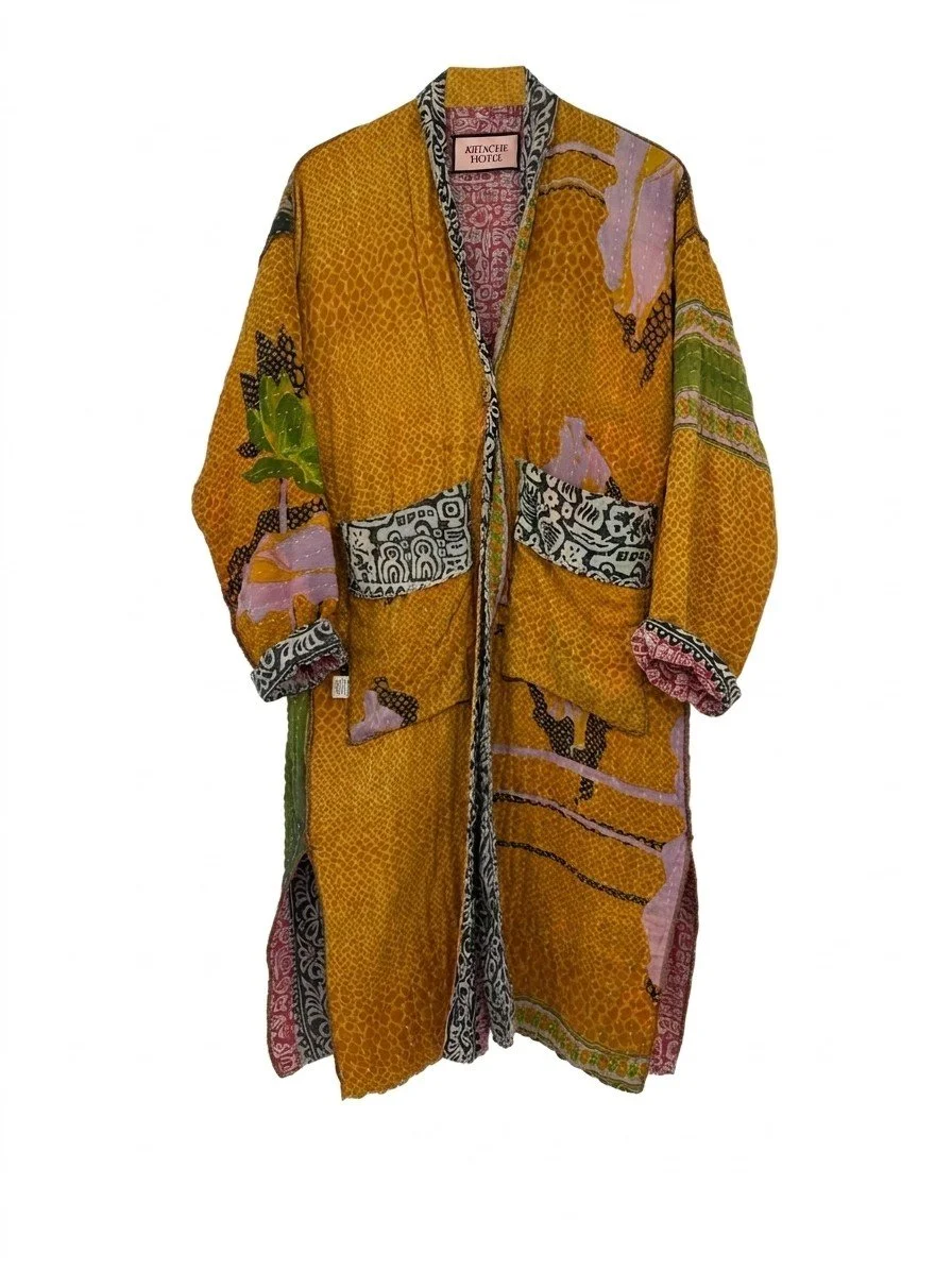 Sun-Drenched Marigold Robe