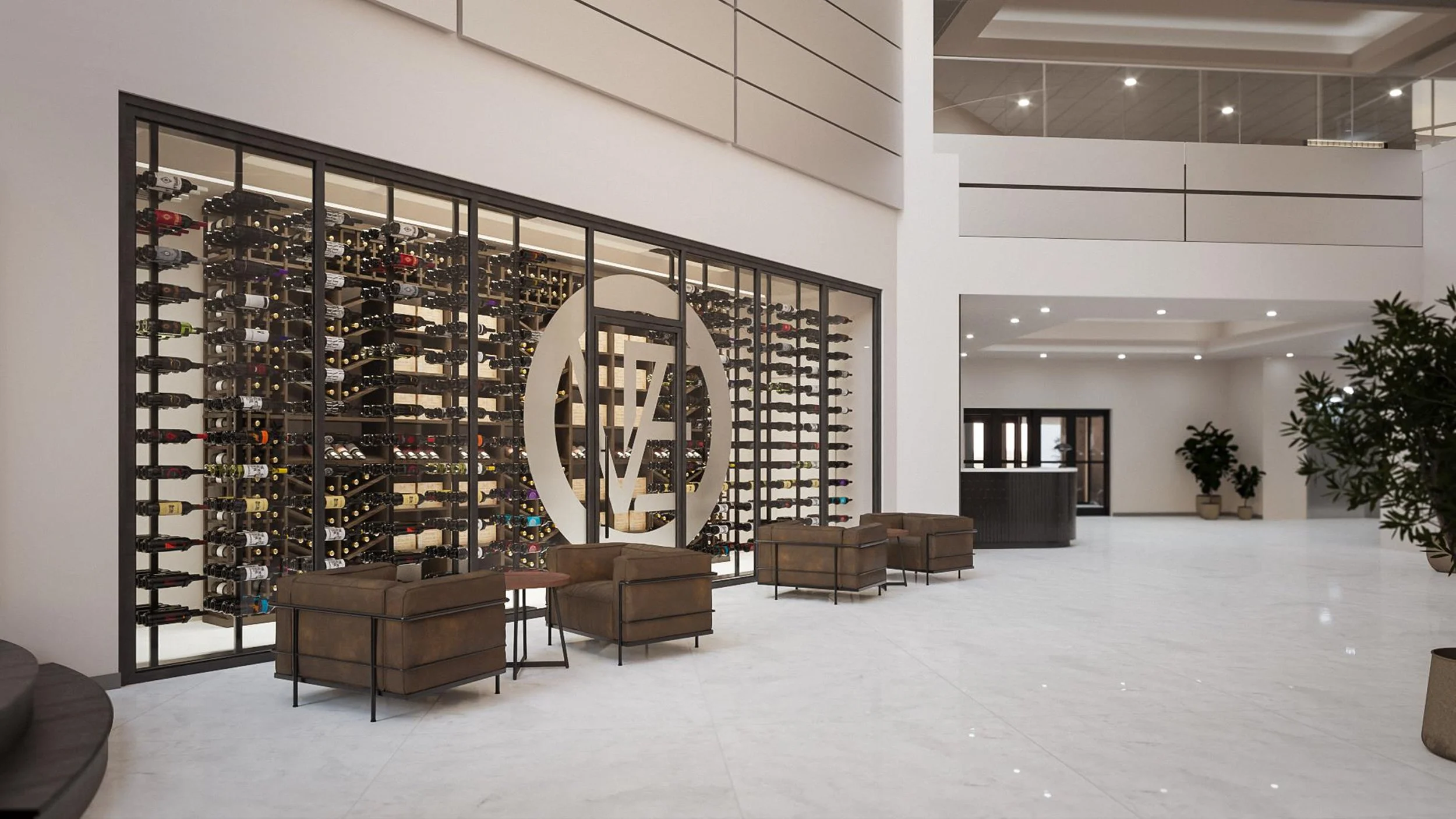 Guest wine storage
