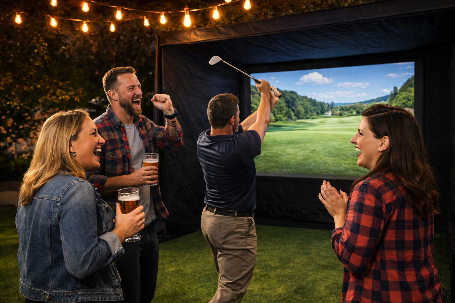 Mobile Golf Simulator Rental Central PA