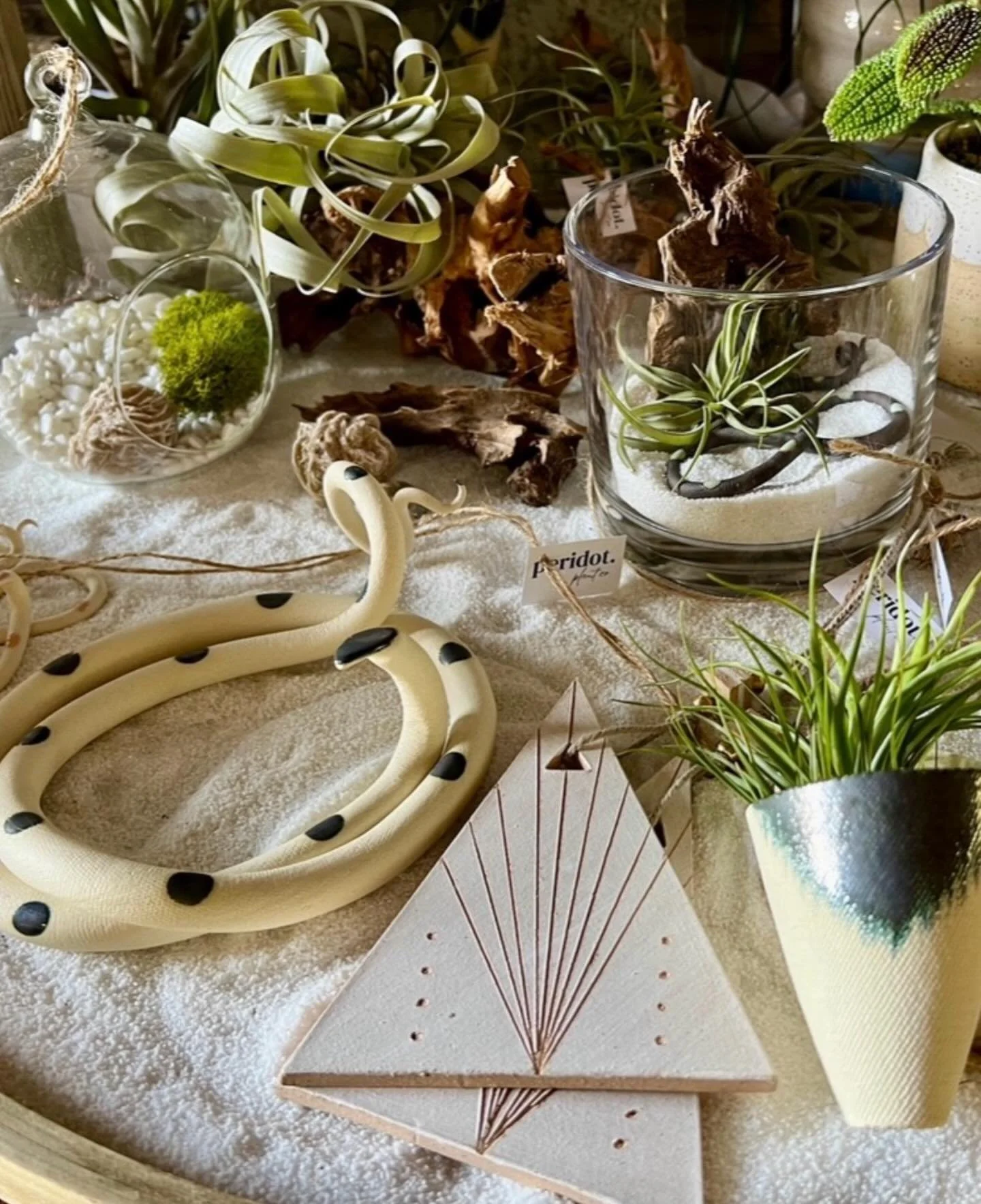 Handmade ceramics by @carterandrosepdx and @janelle_gramling in the shop!  Come check it out this weekend!  Friday 4-7pm, Saturday 11-7pm and Sunday 11-6pm