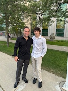 dad an d i canadia lol smiles before sadness