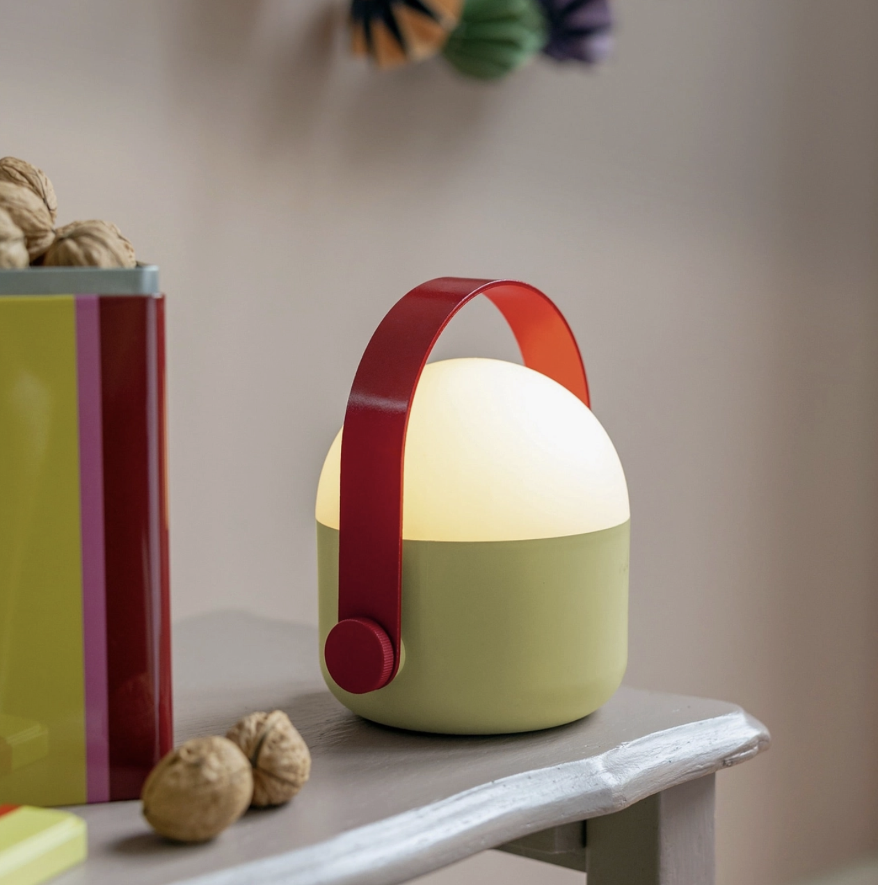 Portable Led Ole Lamp - Sand - Remember