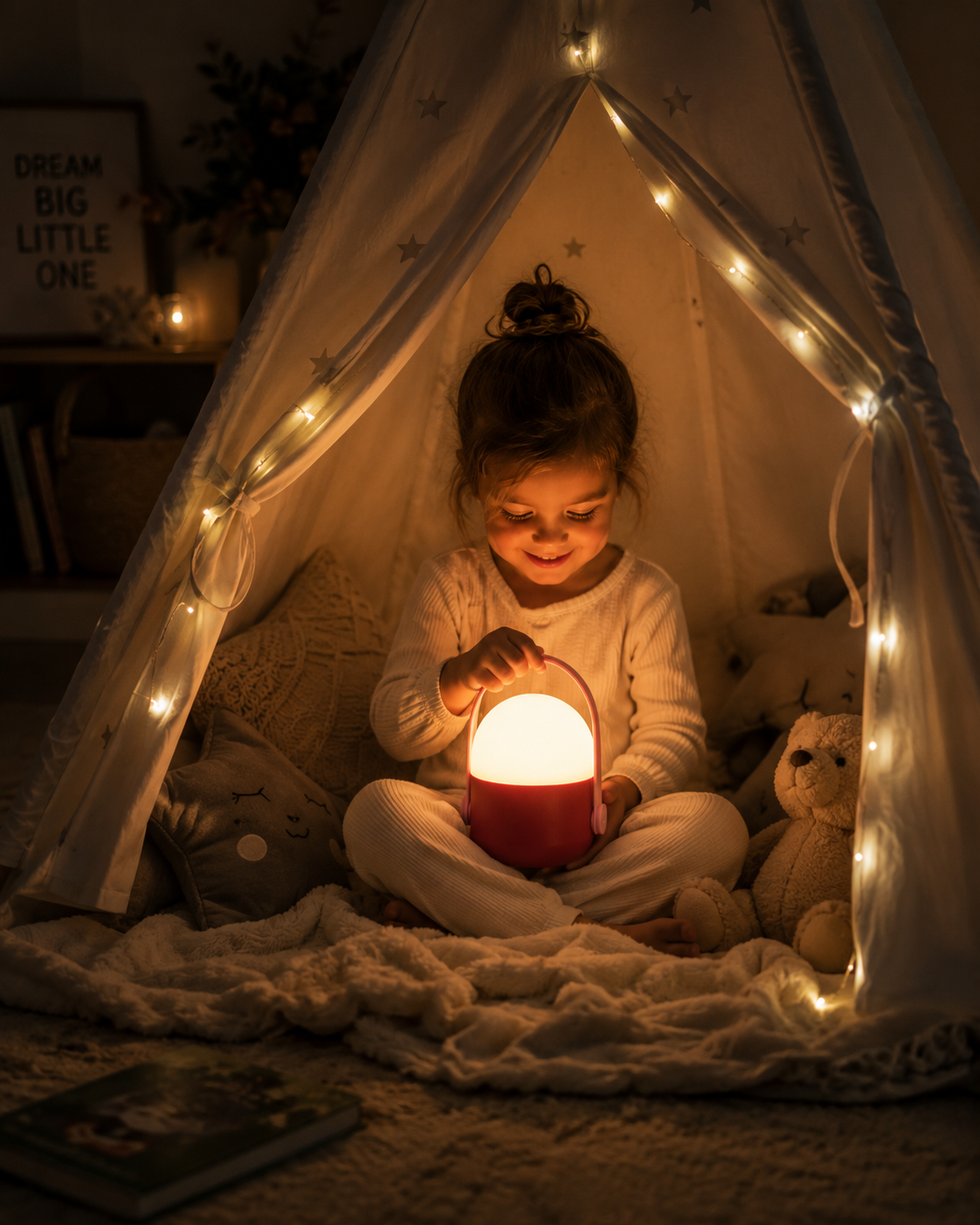 Portable Led Ole Lamp - Berry - Remember