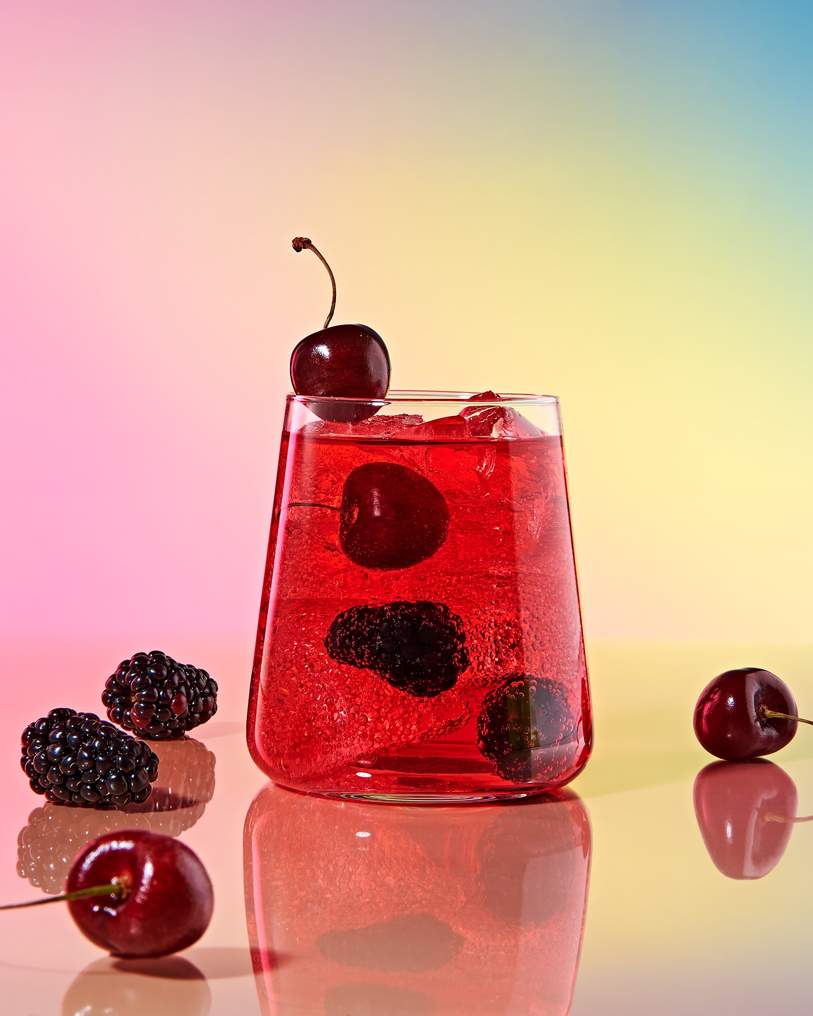 Minimal beverage still life photography