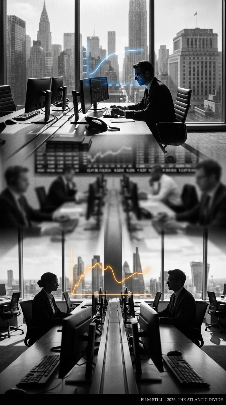Financials Focus: US Banks vs UK Banks Under Diverging Rate Paths
