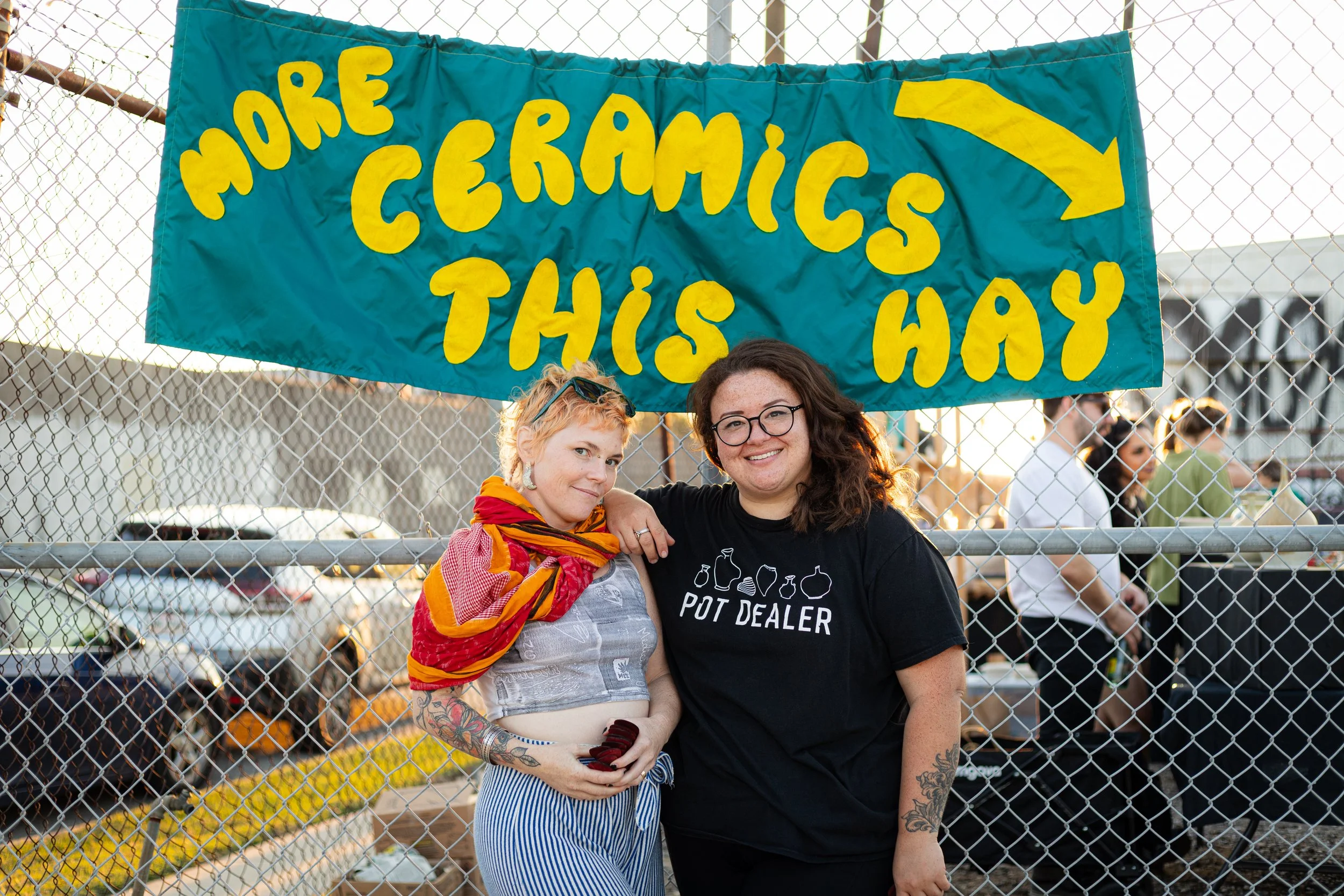 Organizers Faye Kennelly & Molly Gleason