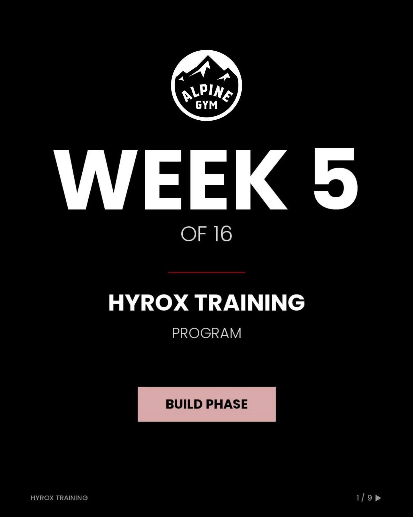 Week 5 of our HYROX program is here!!

We&rsquo;ve had a strong 4 weeks of BASE building and now we look to ramp up our intensity and specificity for HYROX!

Struggling to find or follow a training plan for your next HYROX race? DM or email us at hel