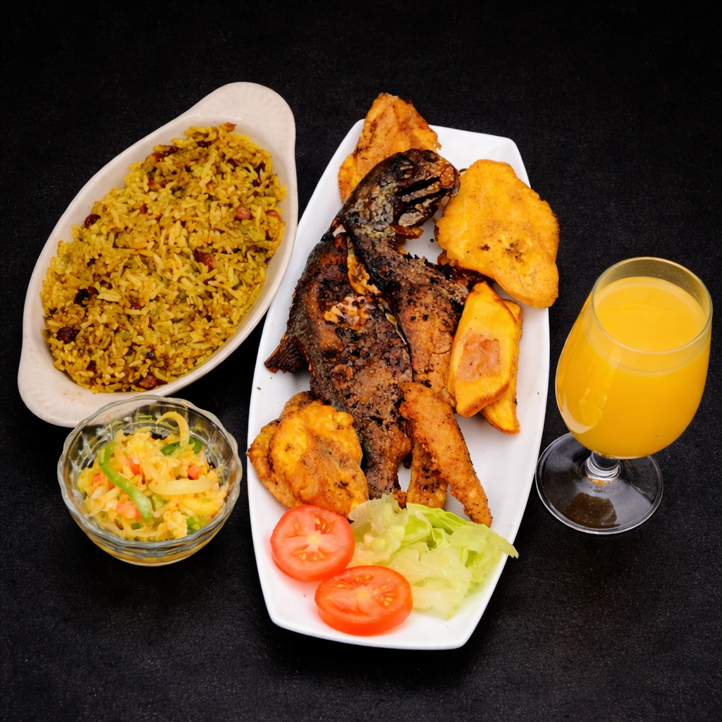 HAITIAN LUNCH PLATE