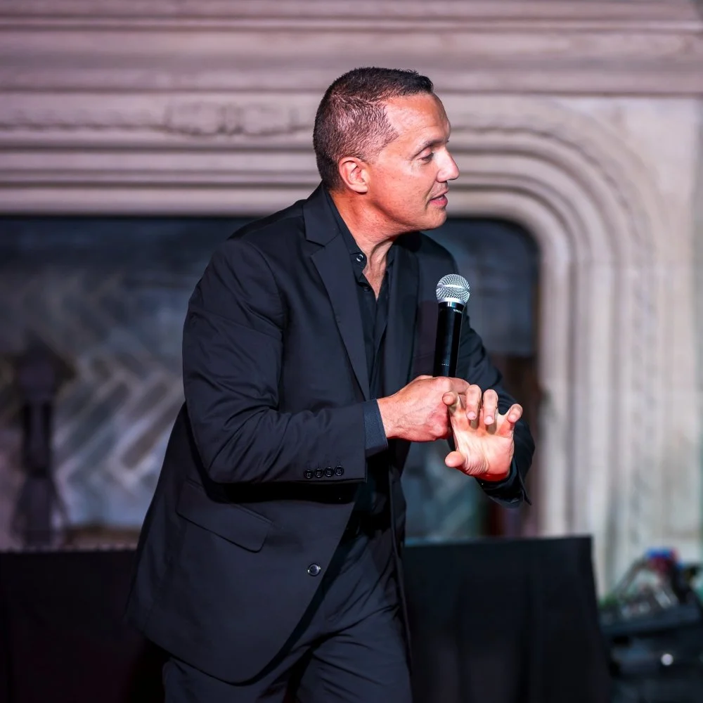 Eric Genius at a Mater Media Concert of Hope.