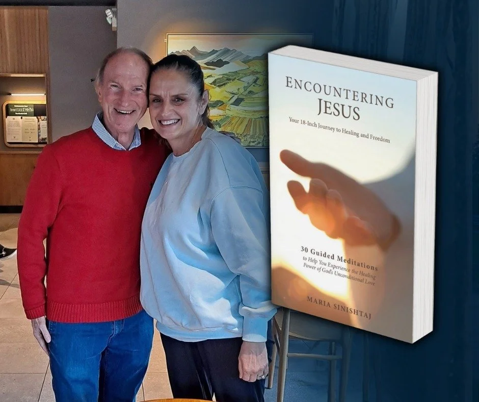 Zip Rzeppa, founder of Mater Media with author, Maria Sinishtaj.