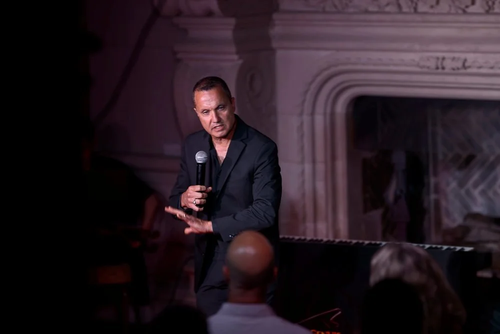 Eric Genius at a Mater Media Concert of Hope.