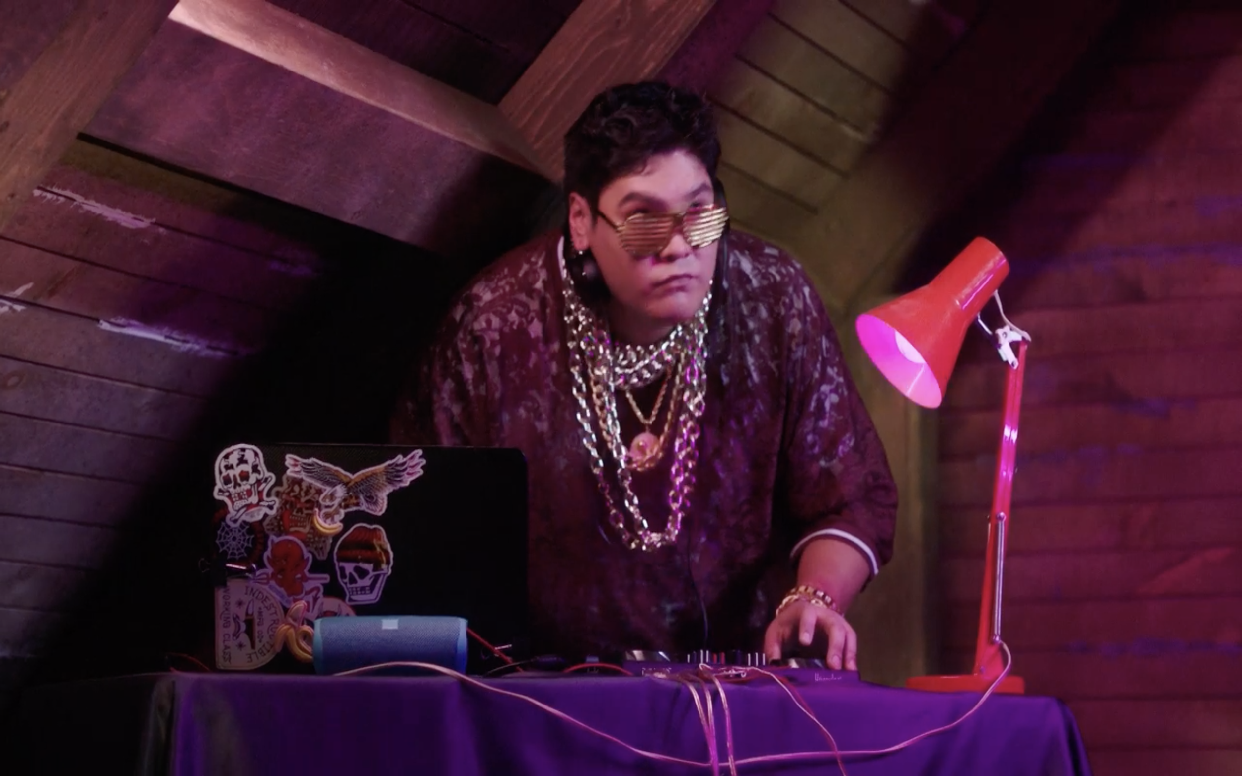 DJ CRAWLSPACE (Costume Design by Kendra Terpenning)