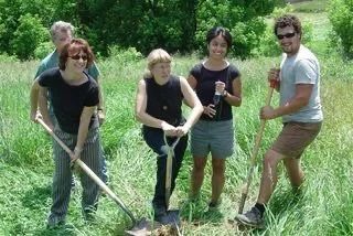 Living Machine Ground Breaking 2004