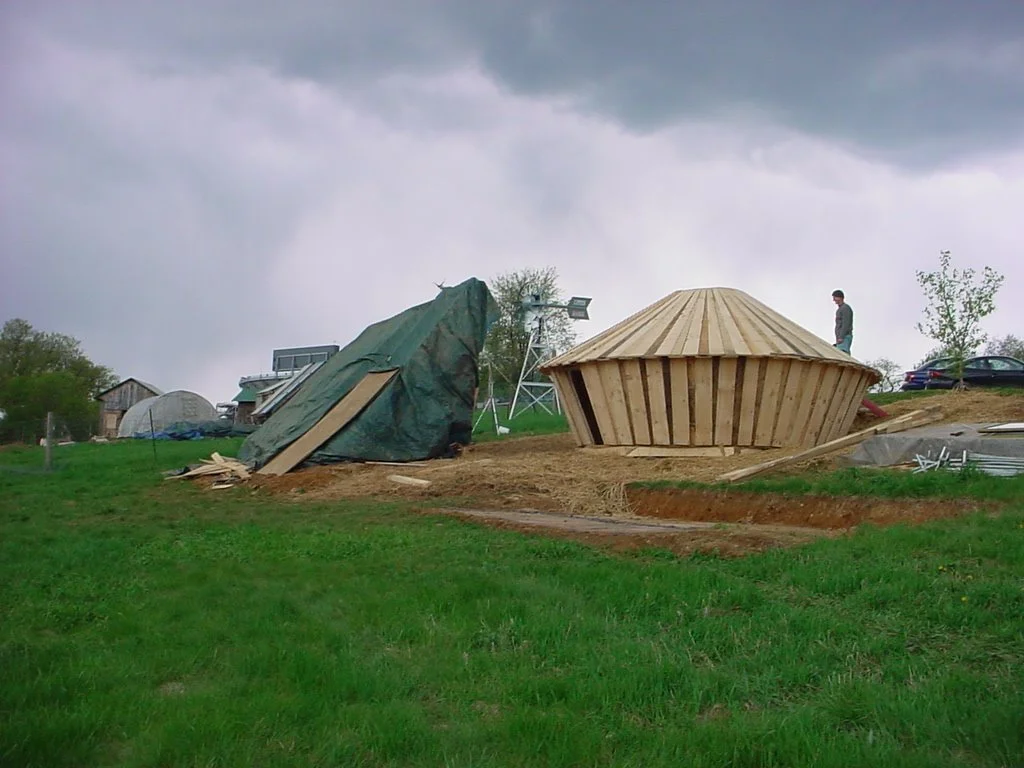 Yurt Build - Day 3