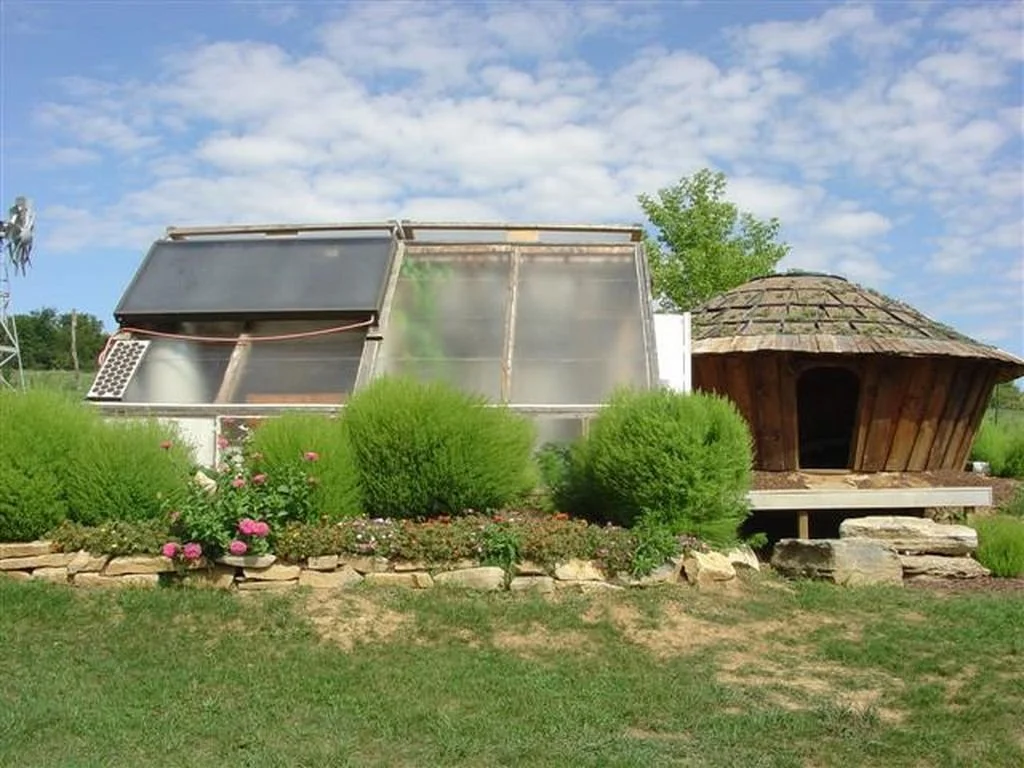 Yurt and Bathroom