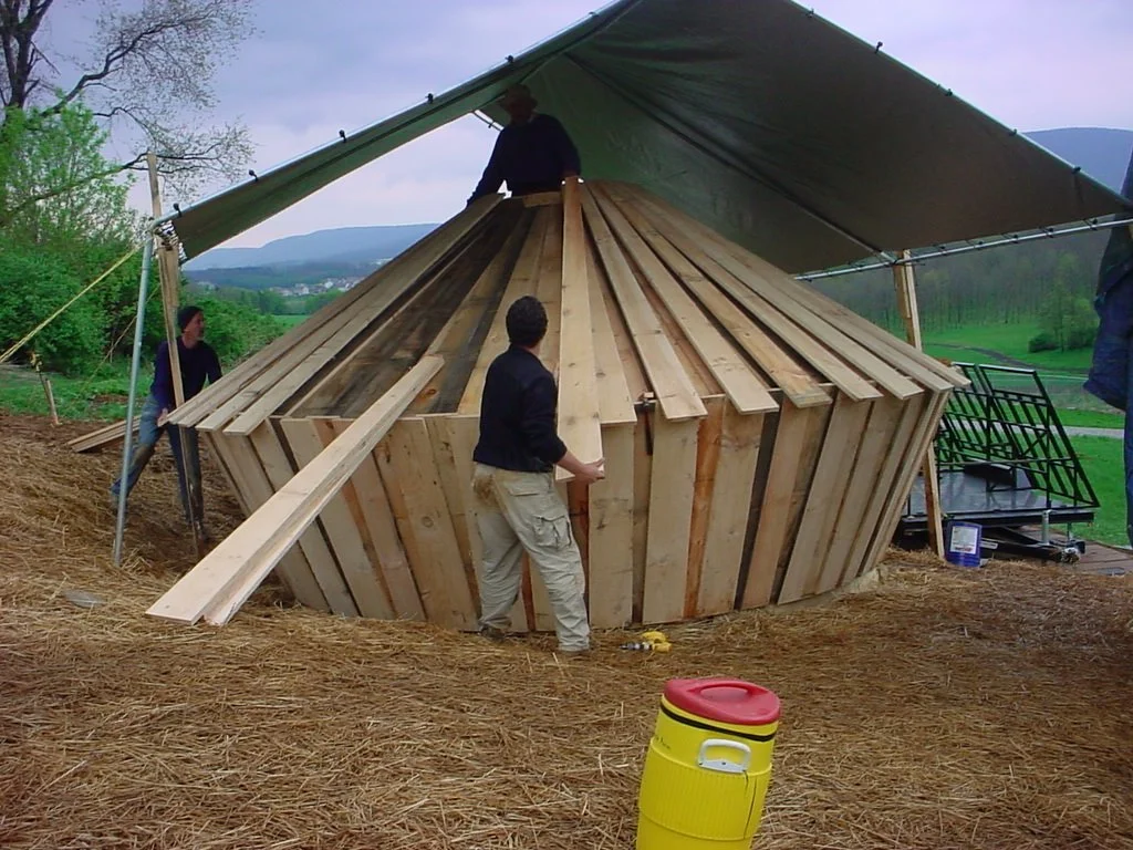 Yurt Build - Day 2