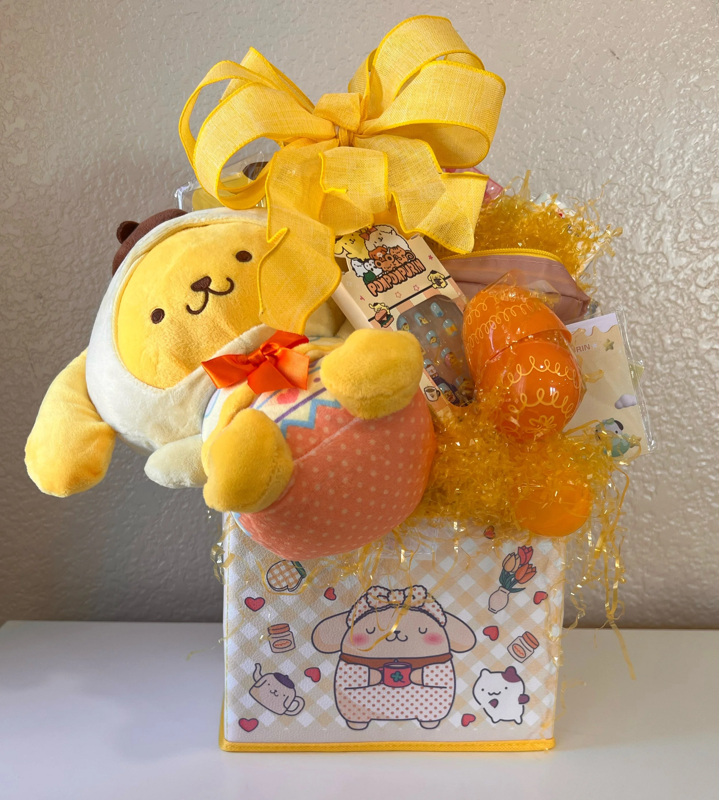 PomPom Purin Easter Bin Basket