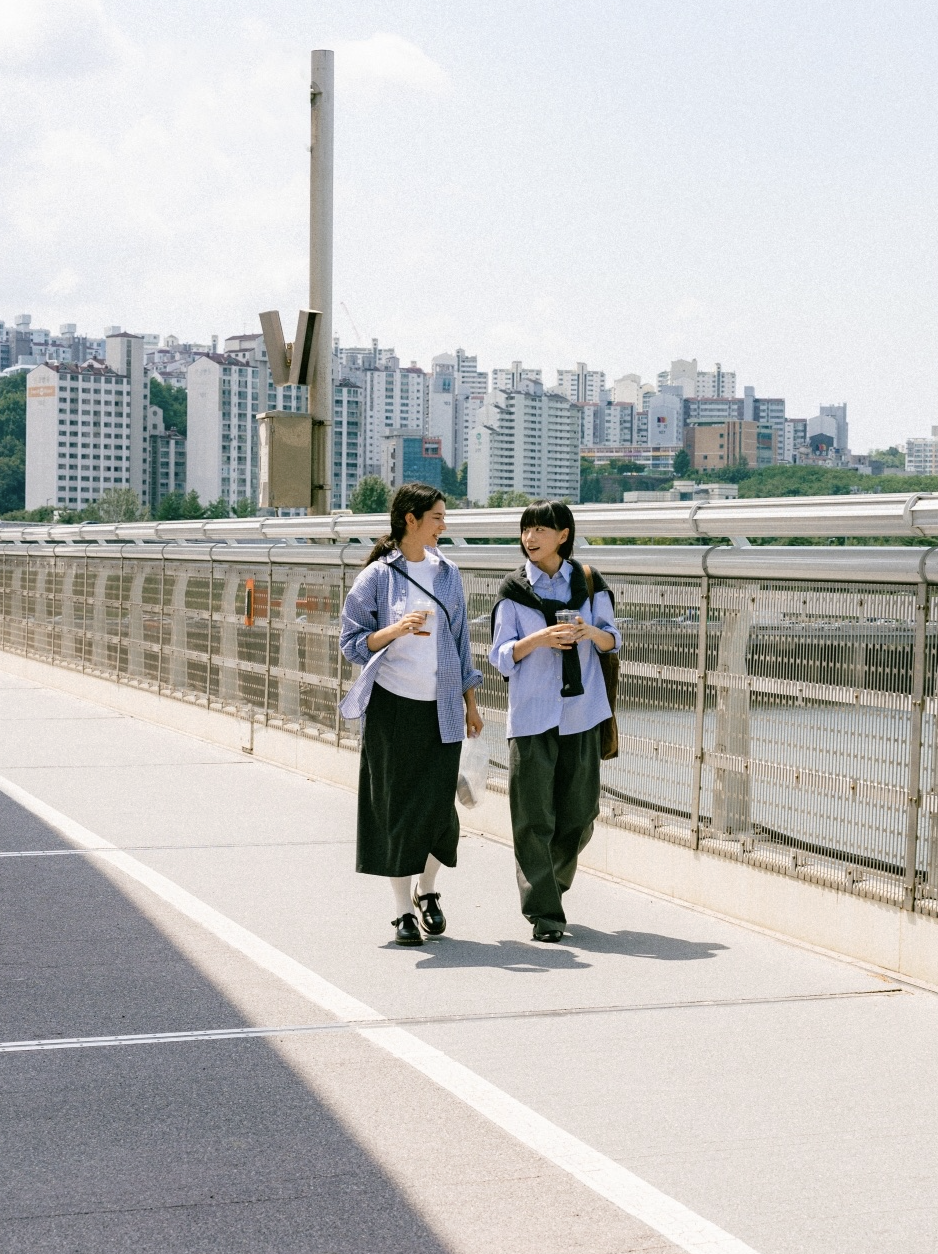 Gloria Condy freelance mixed model e-commerce shoot Korea | 글로리아 콘디 프리랜서 혼혈모델 쇼핑몰 촬영 한국