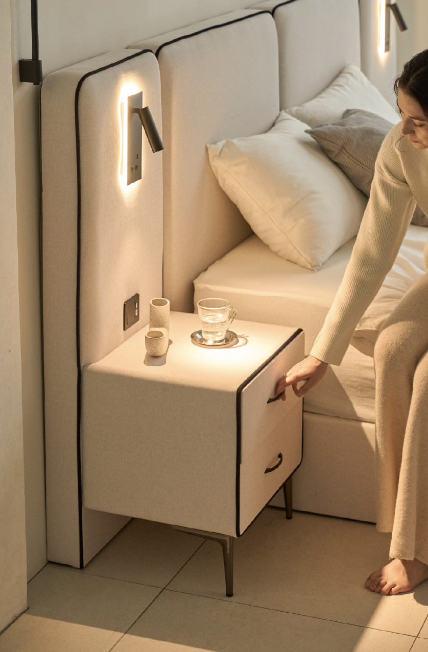 Gloria Condy mixed model EDENNE furniture brand shoot | 글로리아 콘디 혼혈모델 에덴느 가구 브랜드 촬영