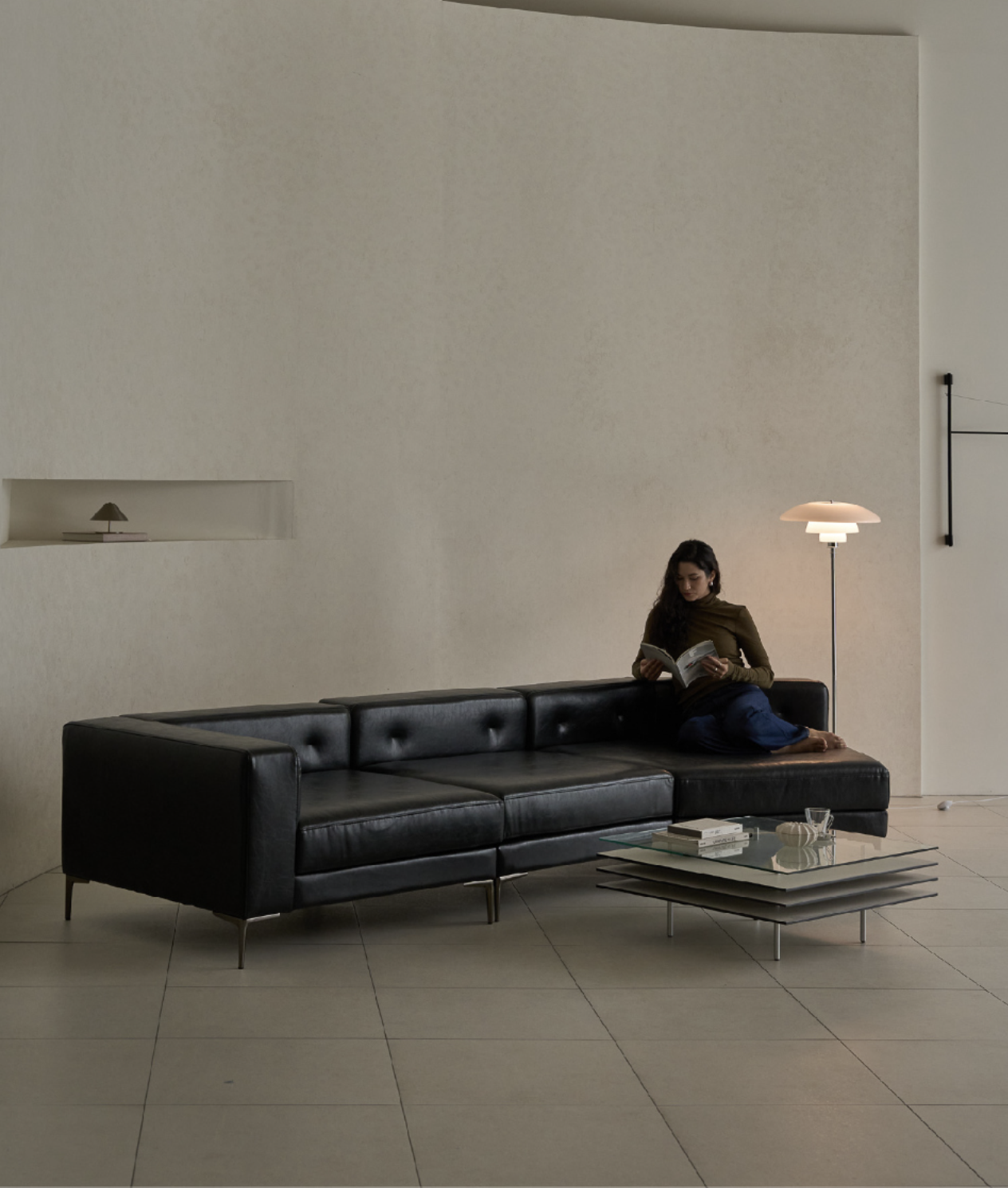 Gloria Condy mixed model EDENNE furniture brand shoot | 글로리아 콘디 혼혈모델 에덴느 가구 브랜드 촬영