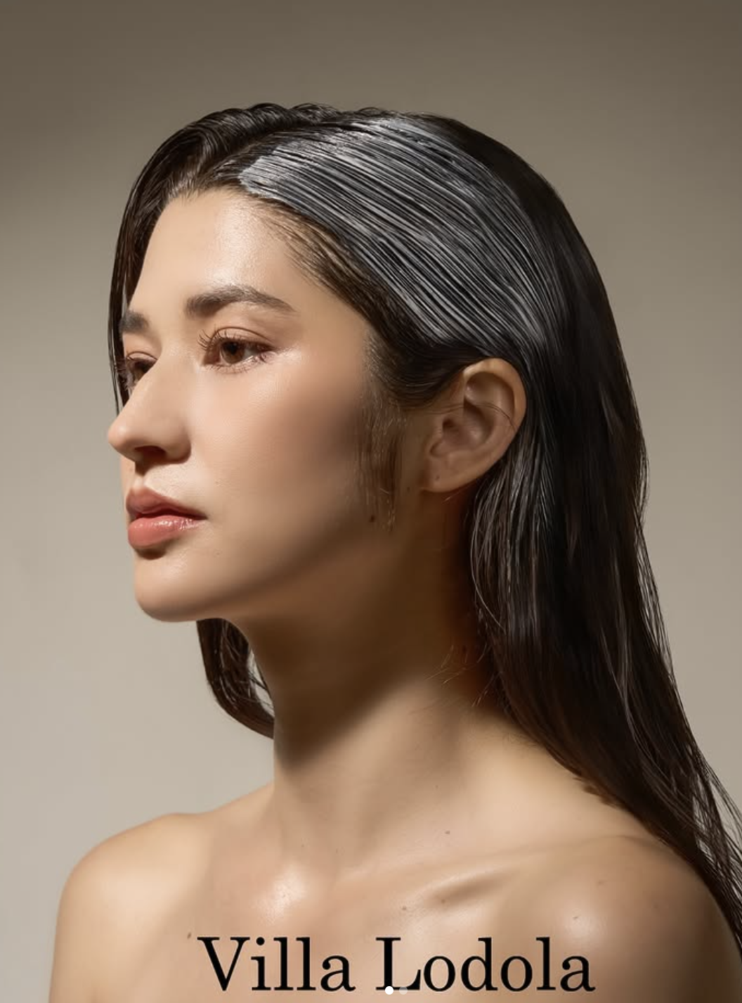 빌라로들라 헤어트리트먼트 정면샷 화보 혼혈모델 프리랜서 모델 글로리아 촬영 | Villa Lodola hair treatment front shot campaign mixed model Gloria Condy freelance shoot