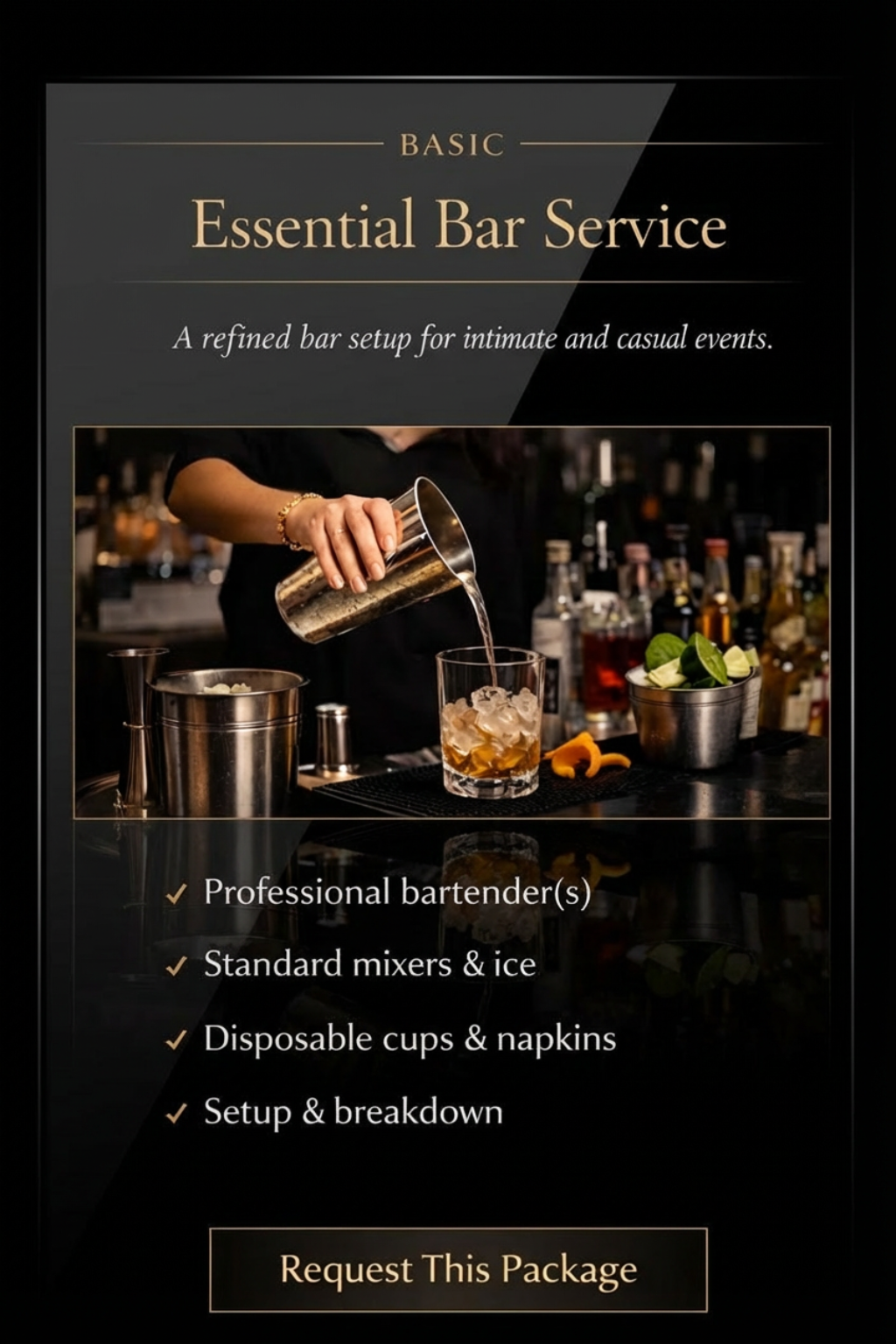 Essential Bar Service