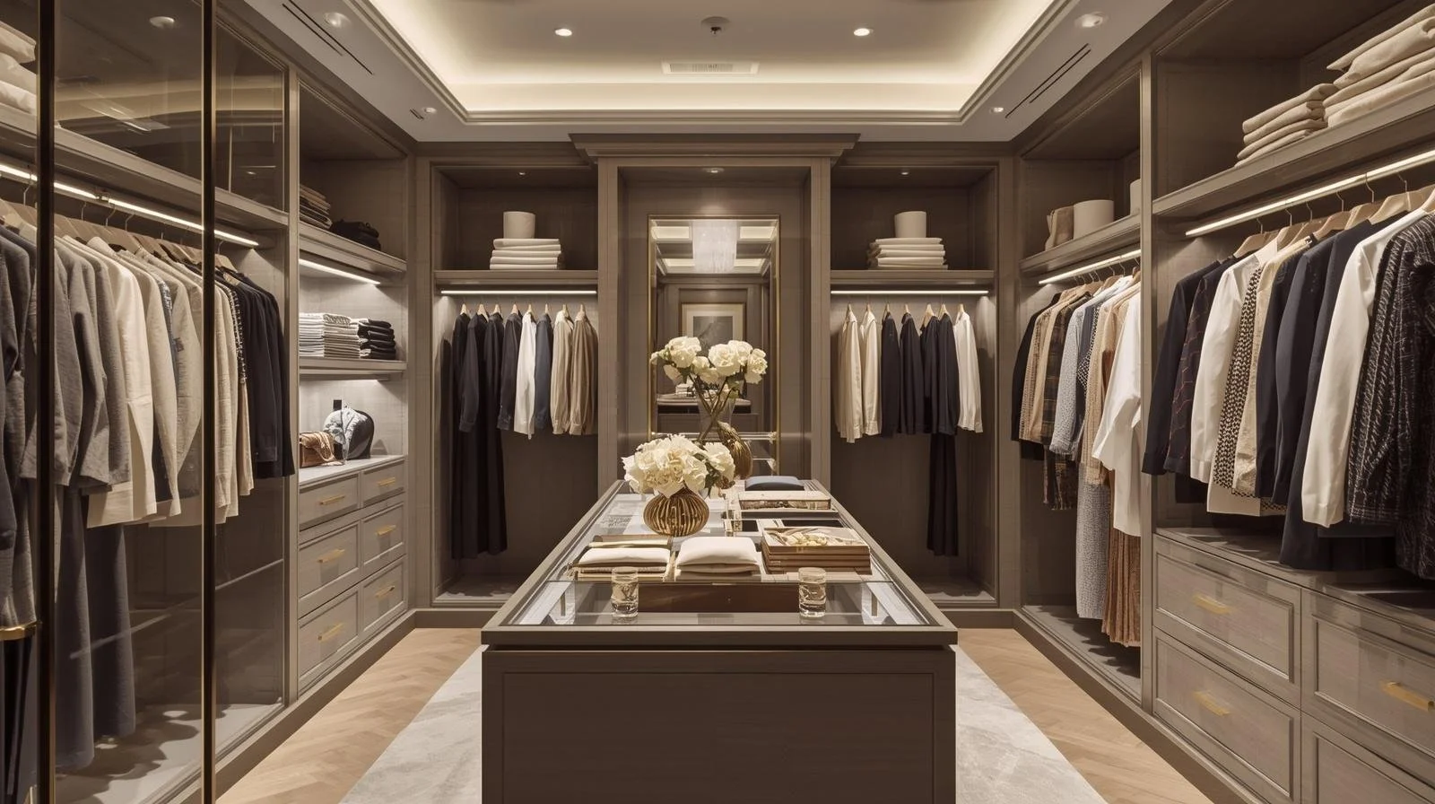 Tribeca luxury closet before edit cluttered designer wardrobe NYC.jpg