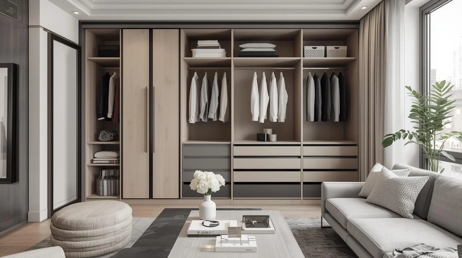 Upper West Side apartment cluttered wardrobe lifestyle before styling.jpg