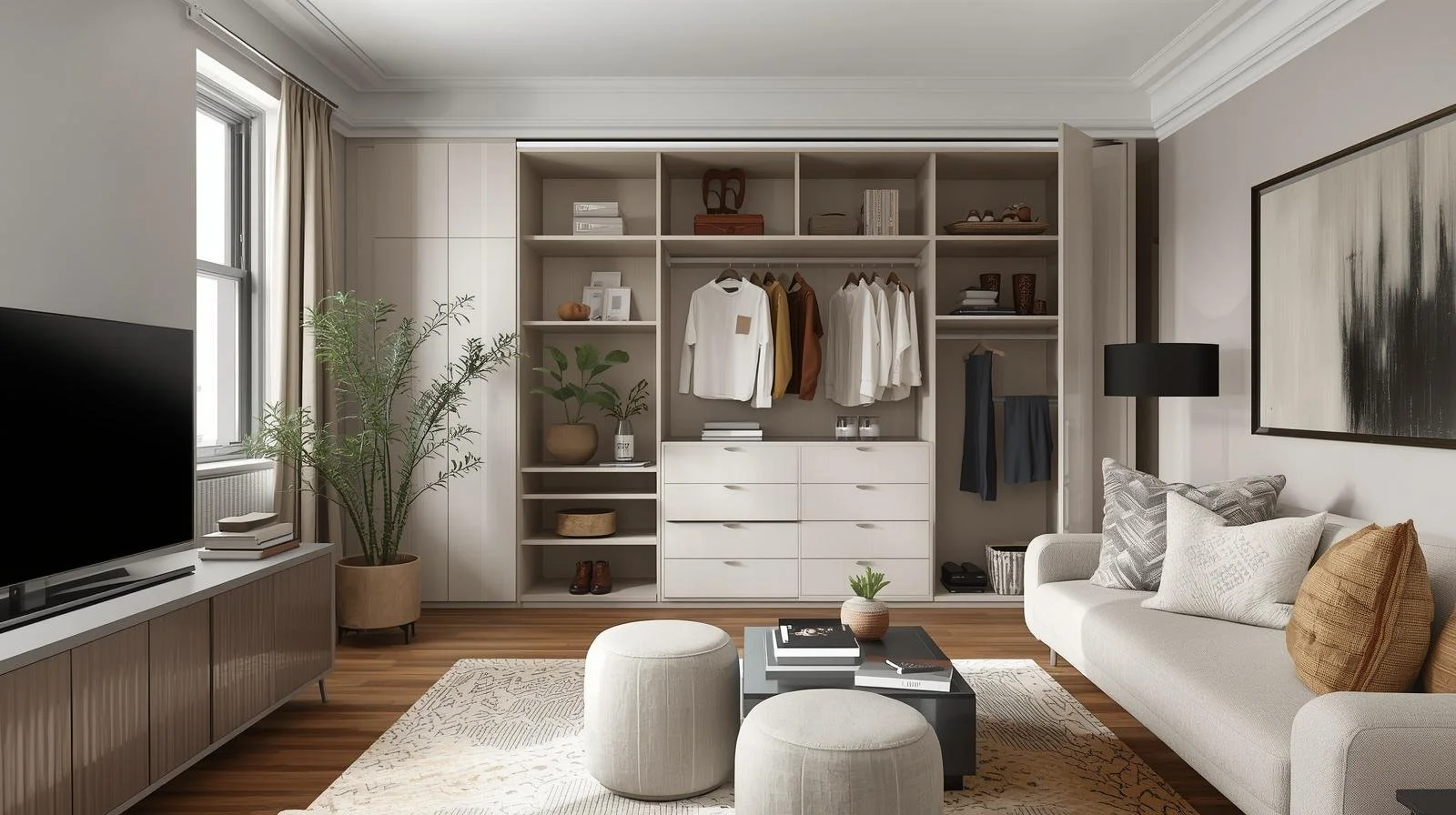 Wardrobe and interior color coordination NYC.jpg