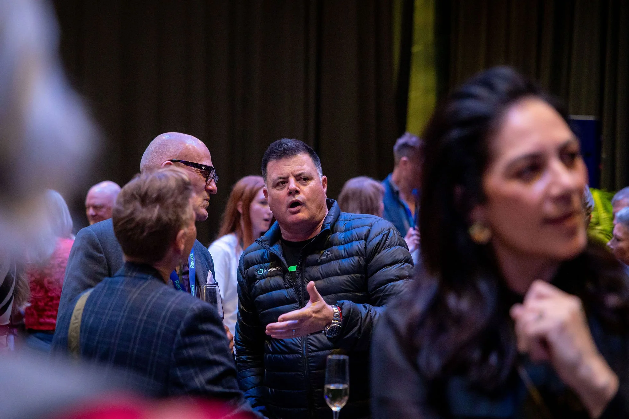 A group of guests at a Revved event