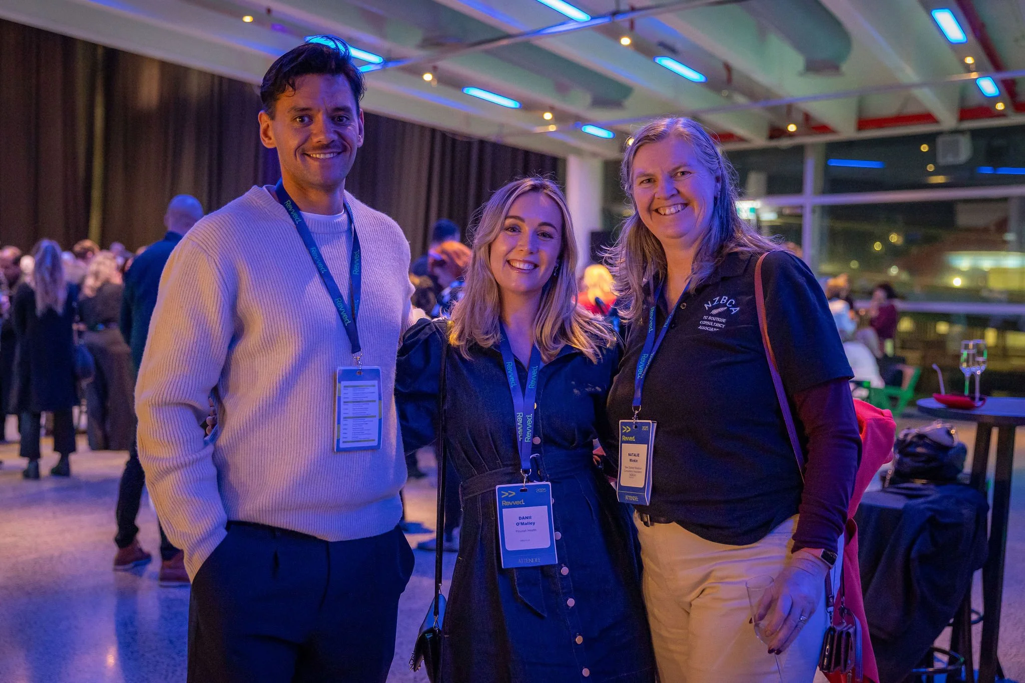 Revved function attendees