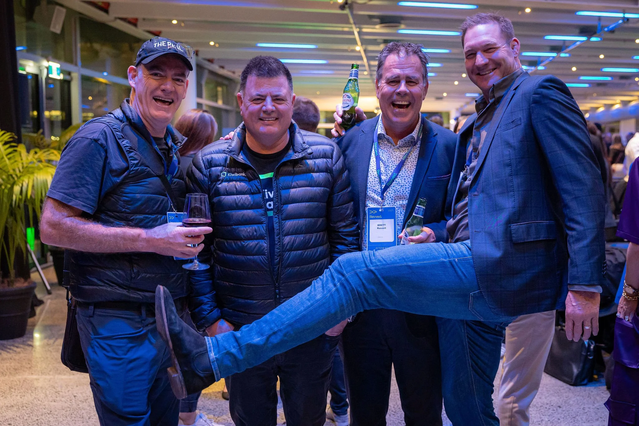 A group of guests at a Revved event
