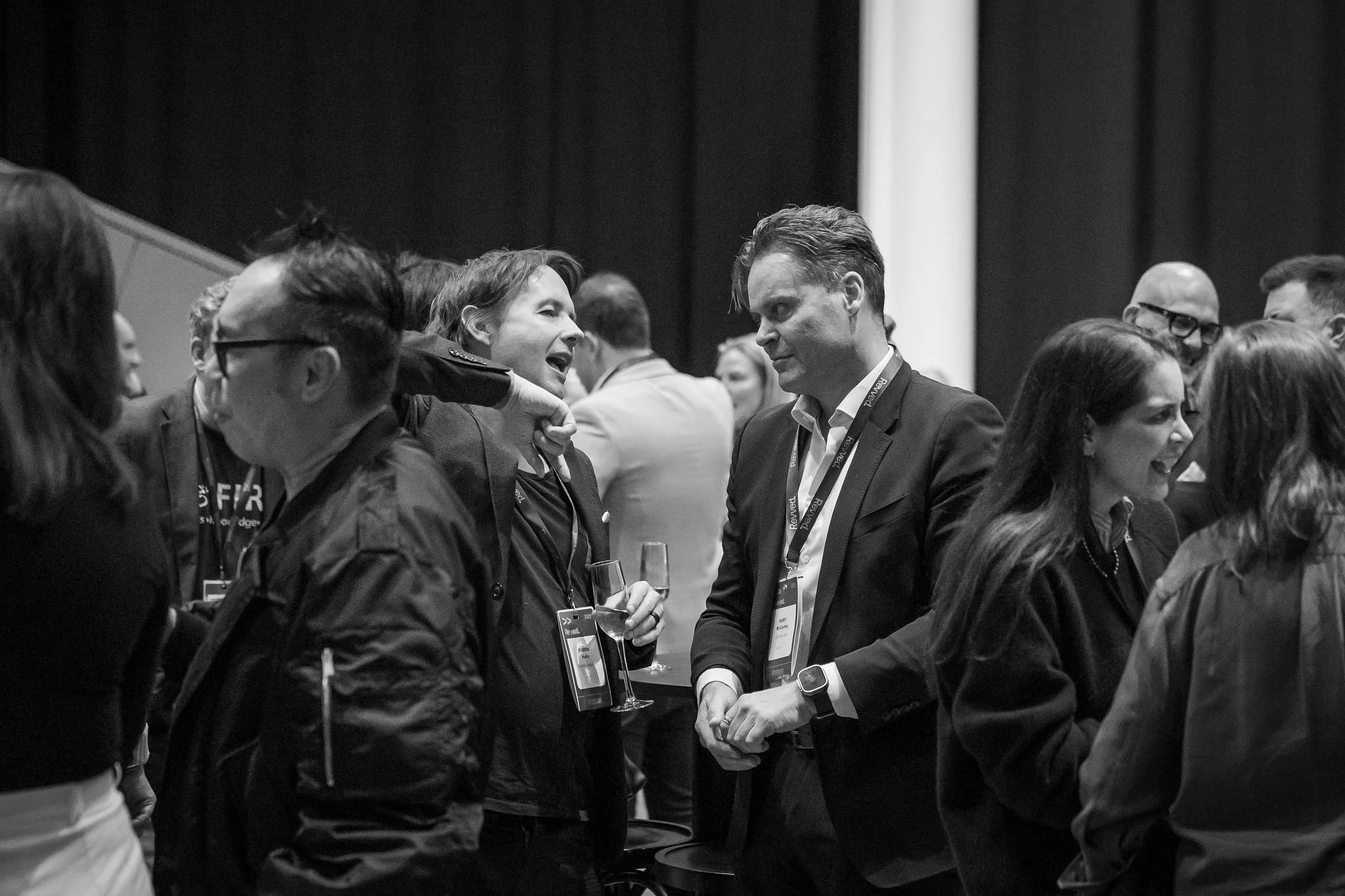 A group of guests at a Revved event