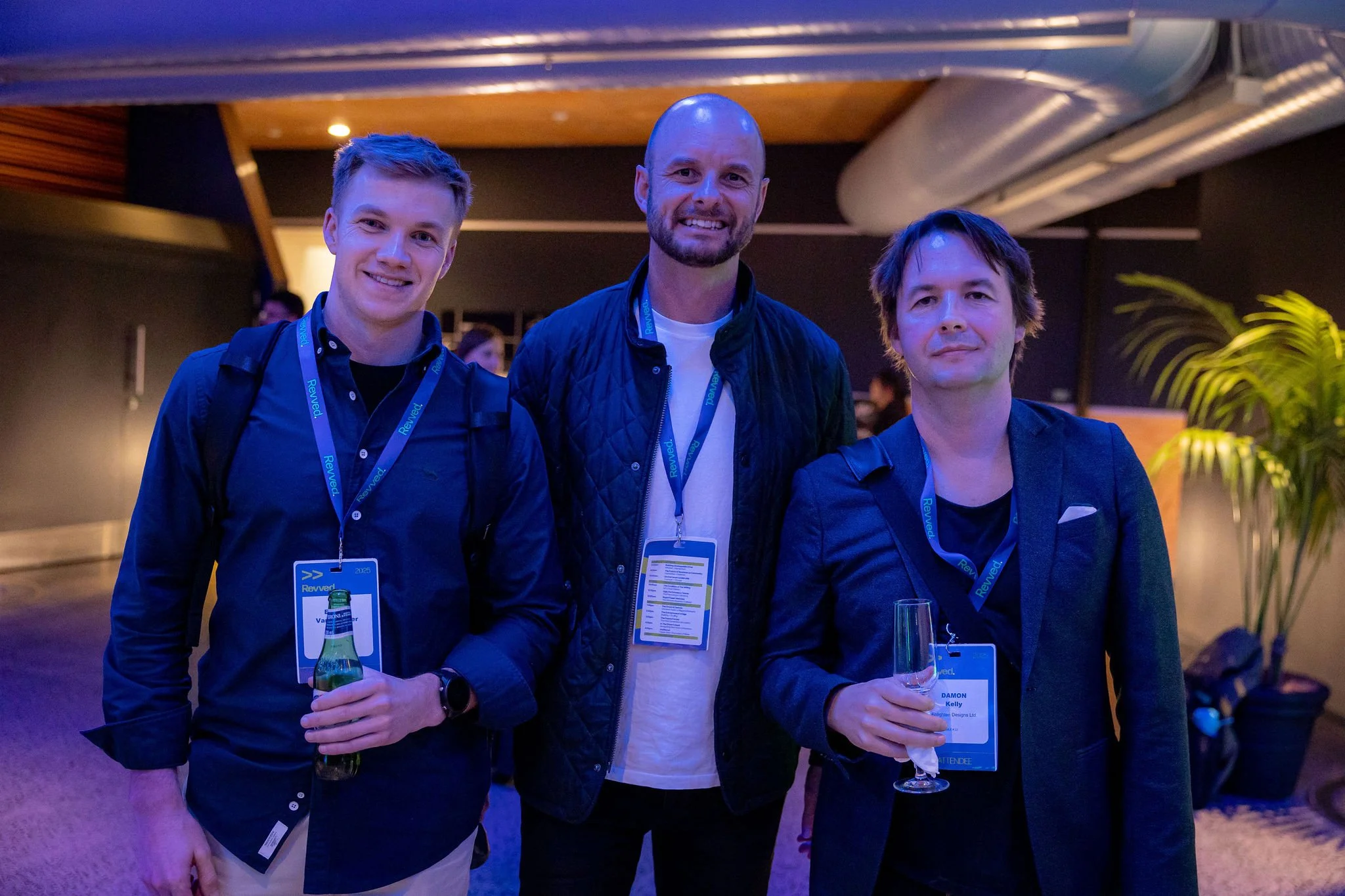 Revved function attendees
