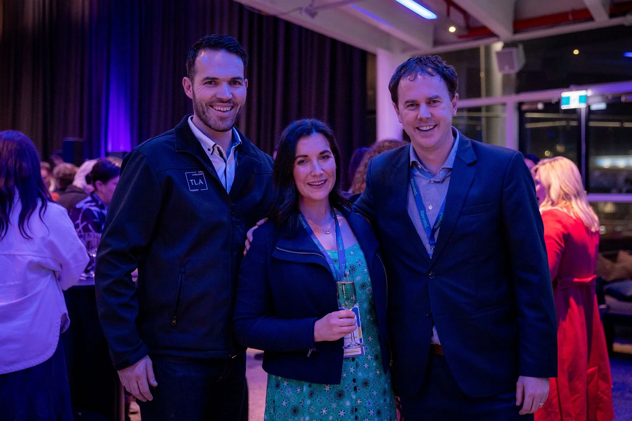 Revved function attendees