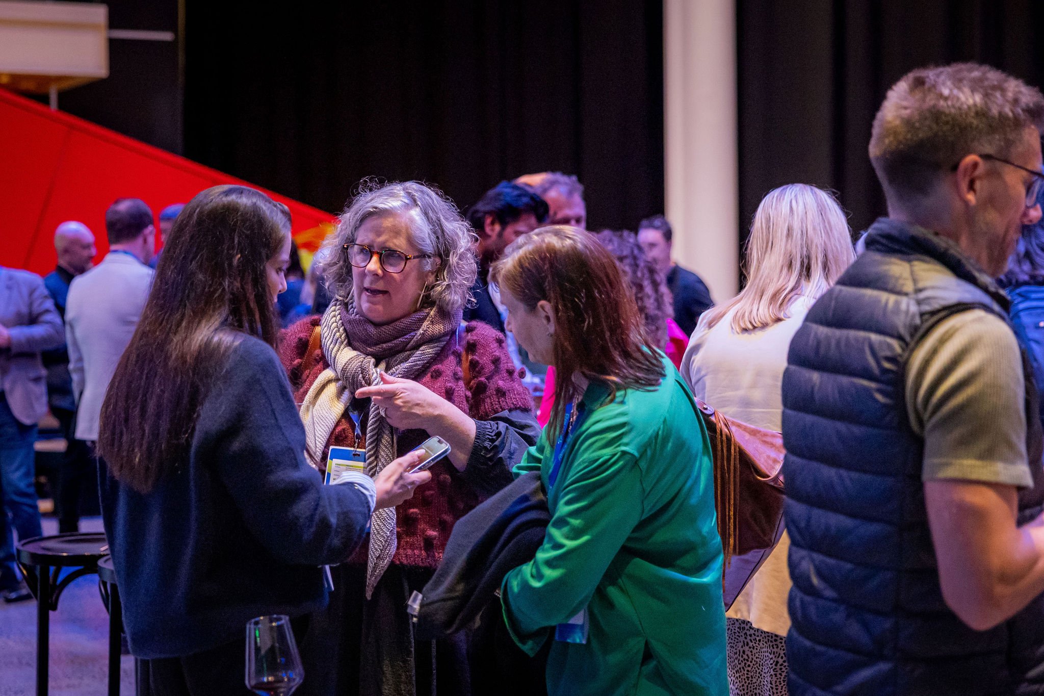 A group of guests at a Revved event