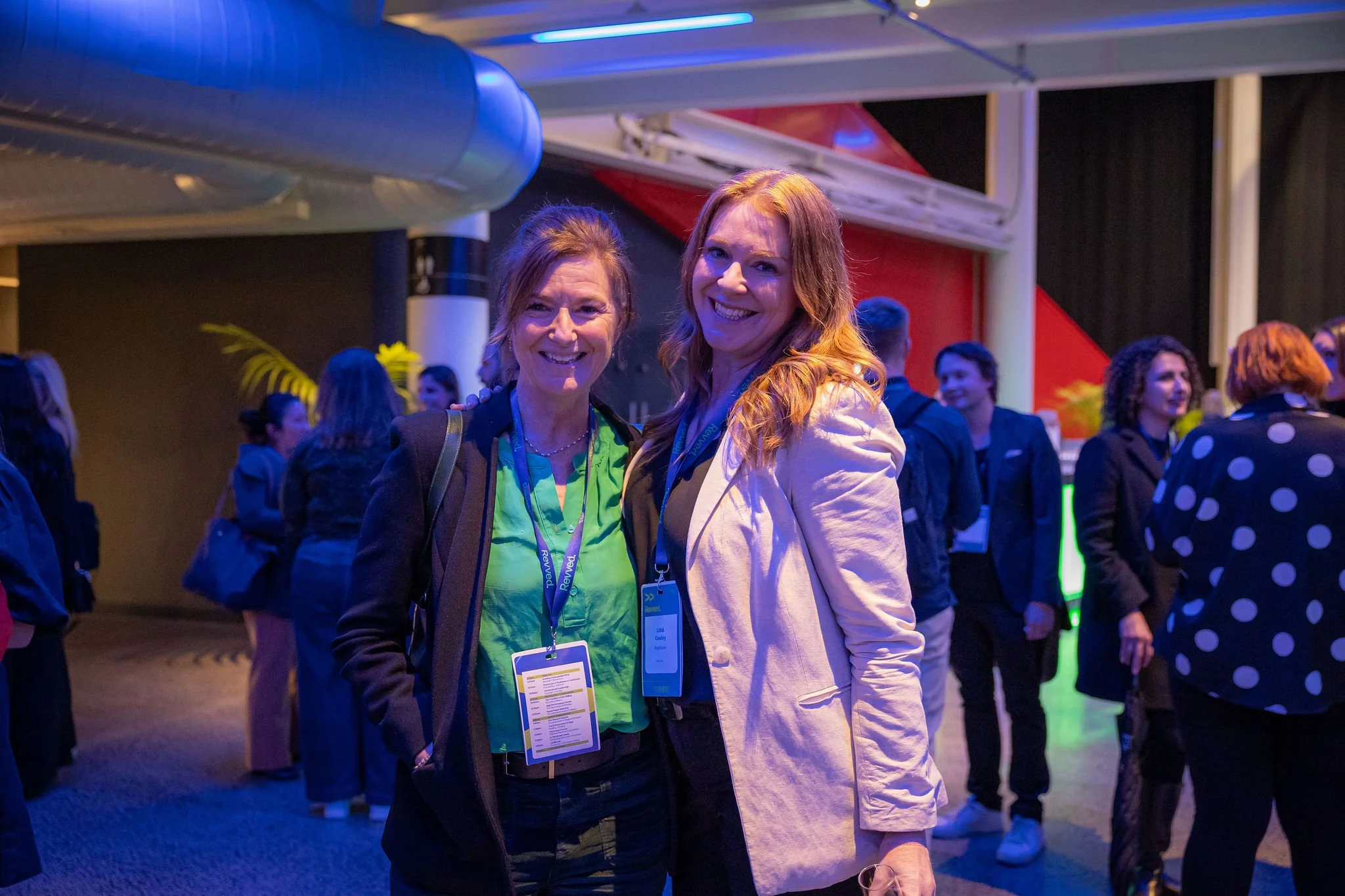 Revved function attendees