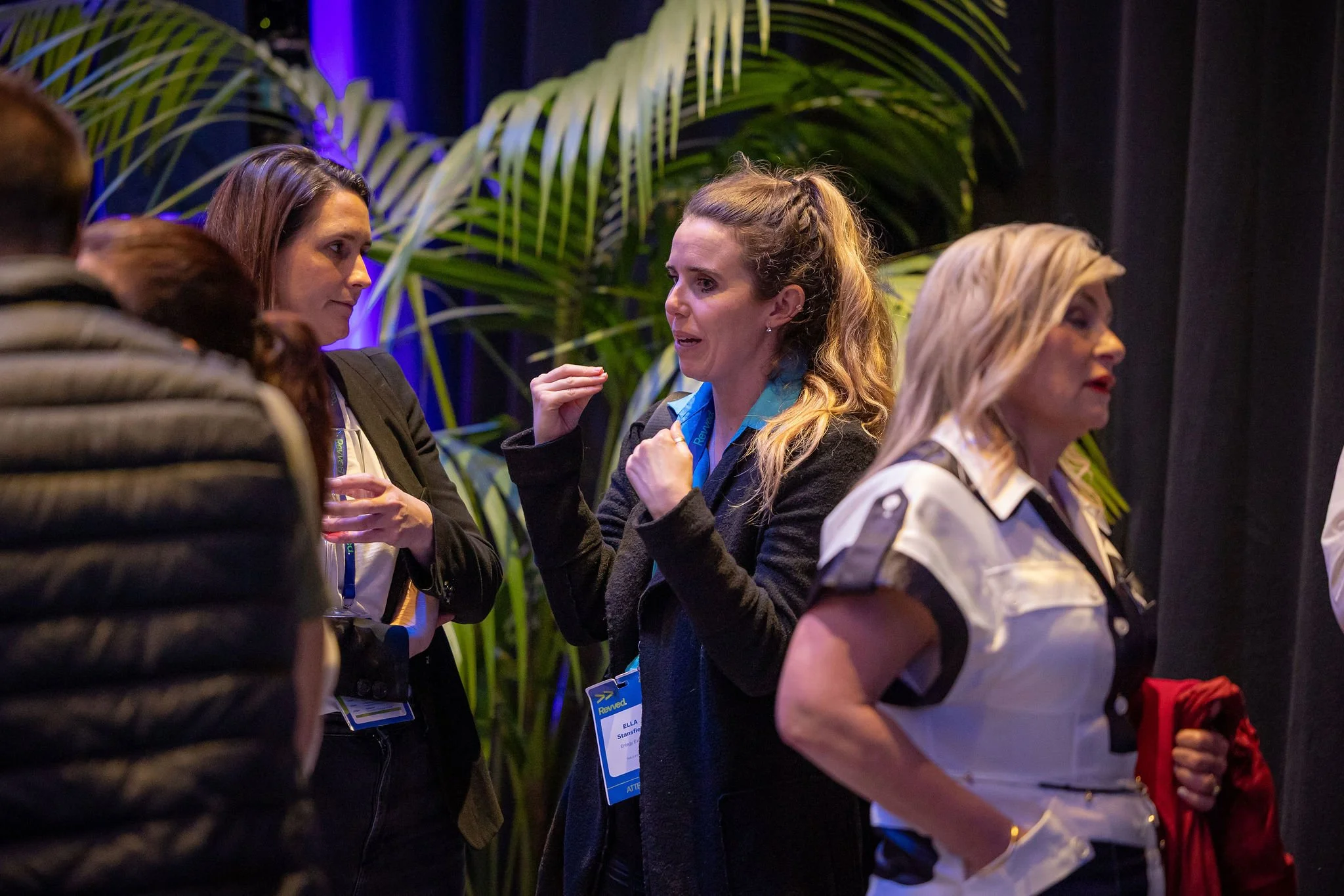 A group of guests at a Revved event