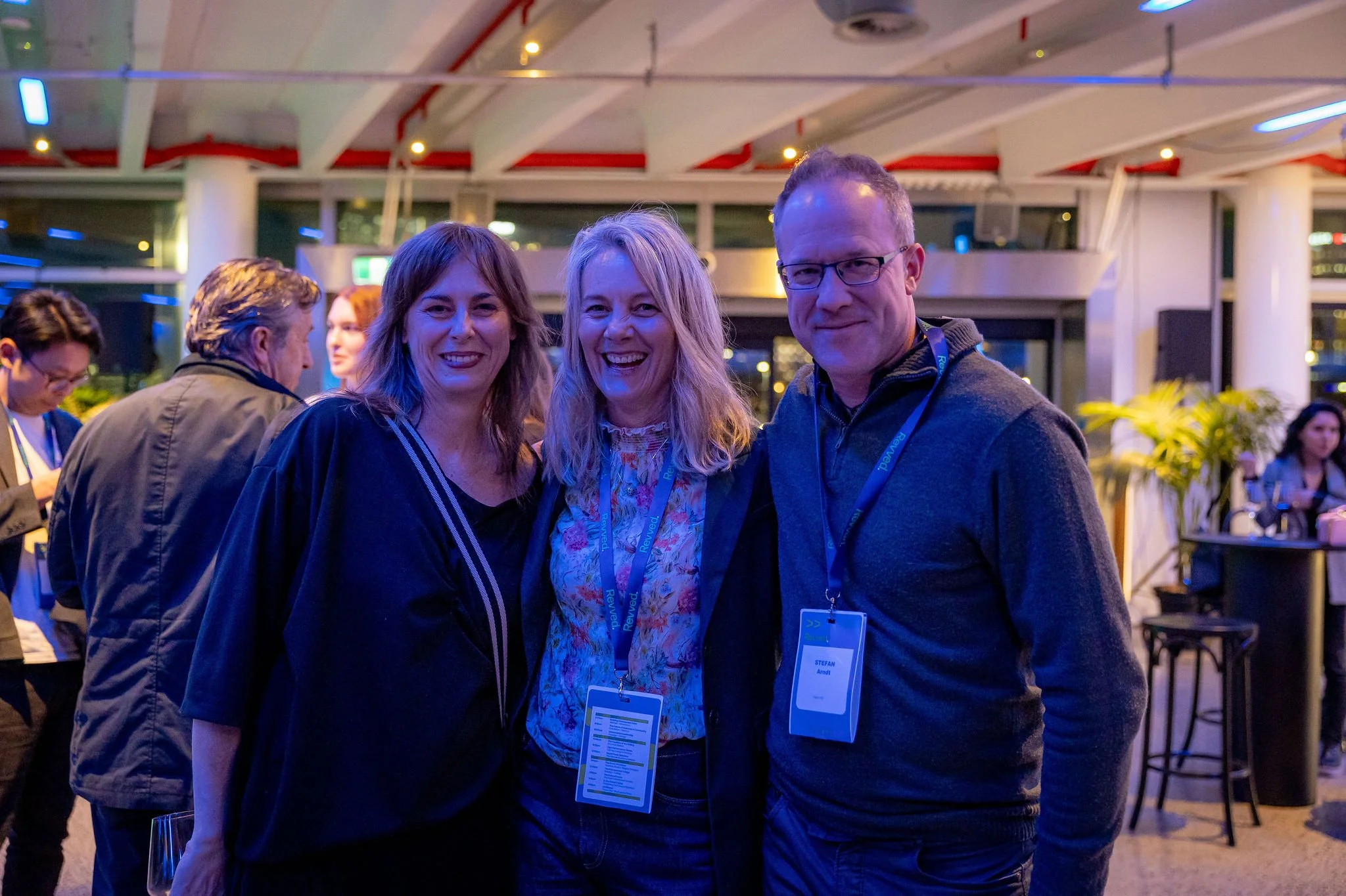 Revved function attendees