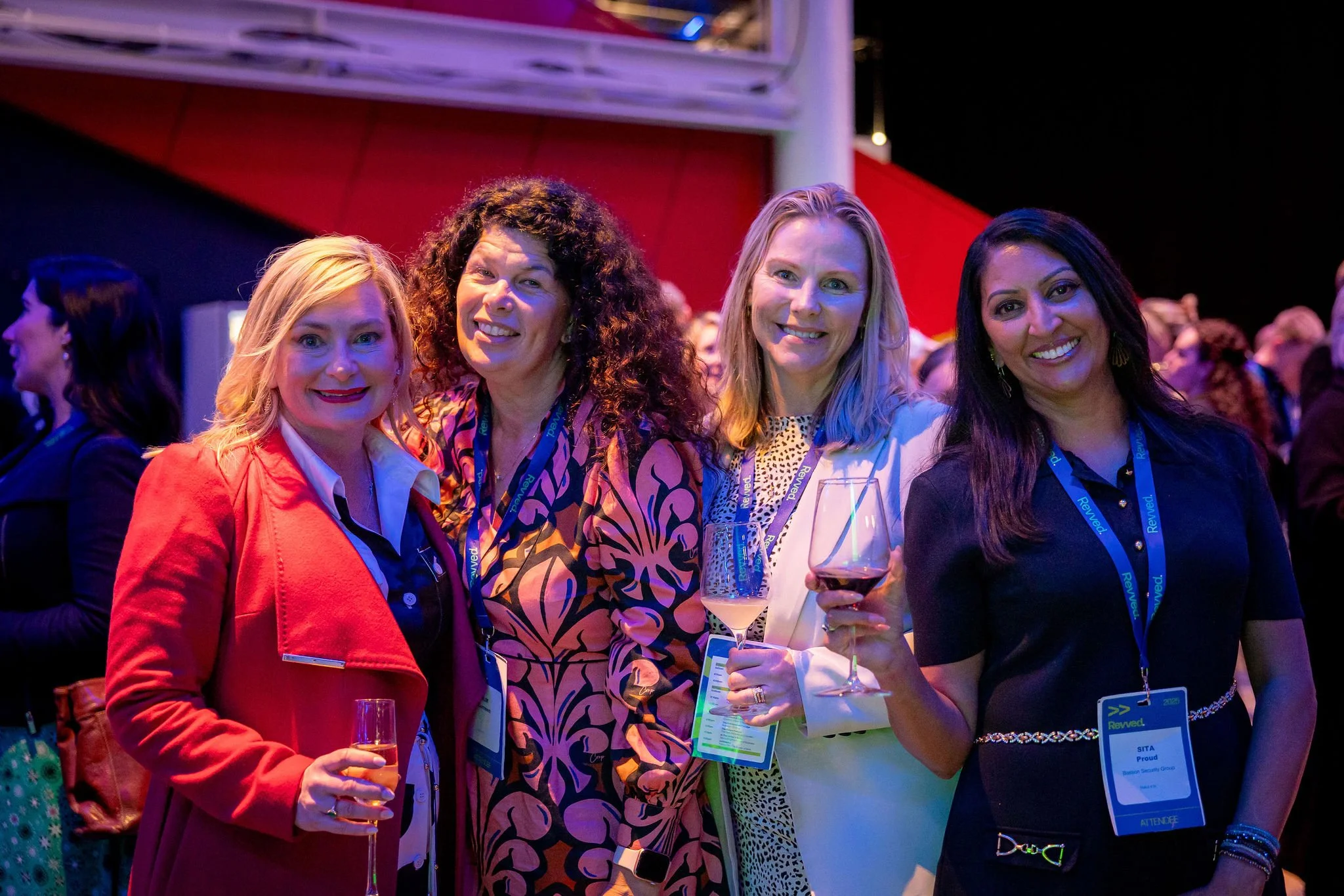 Revved function attendees